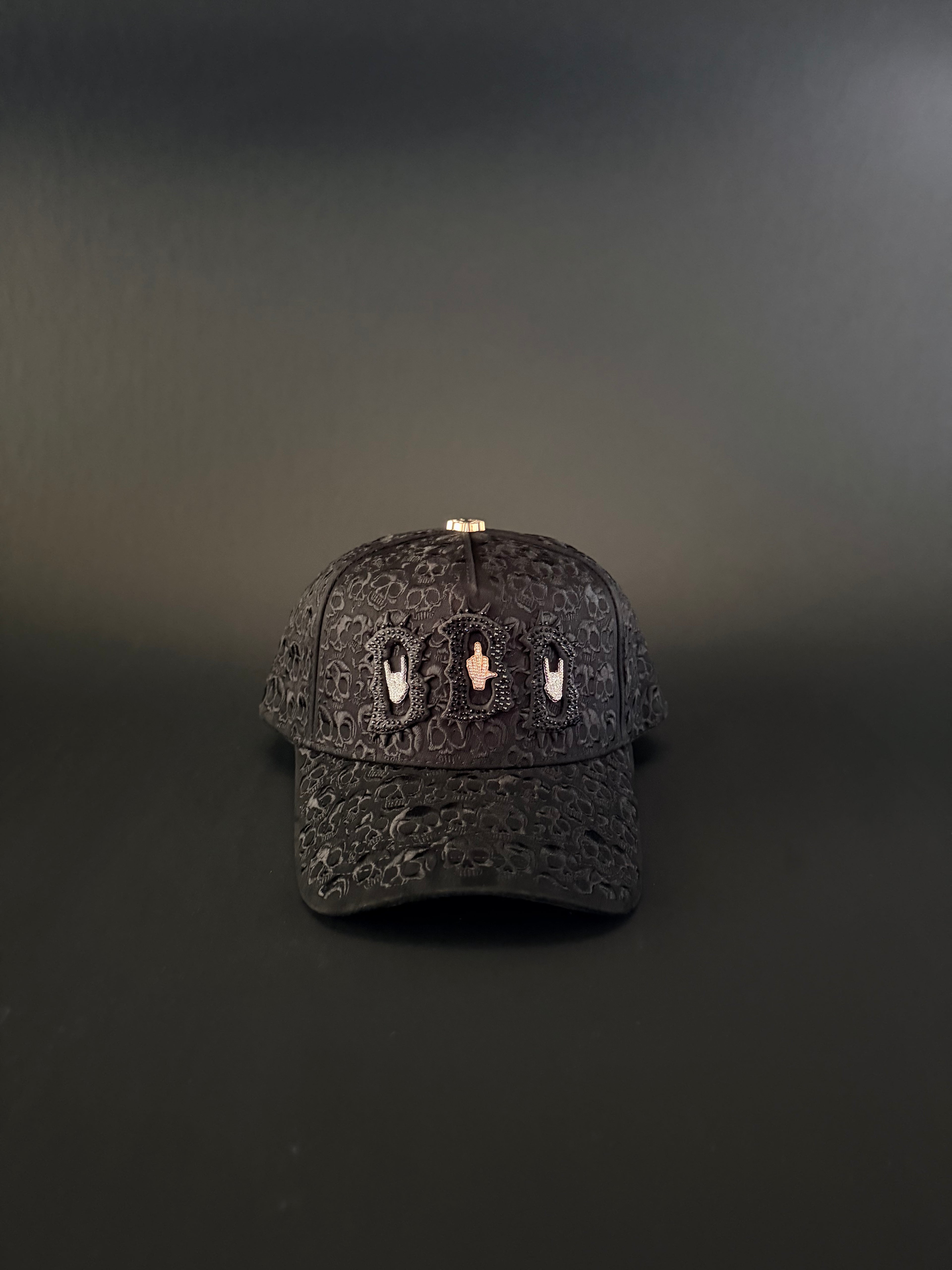 Barbas hats “BBB Hand Skull”