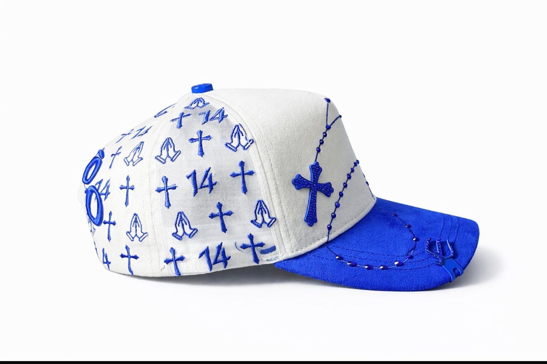 Éxodo 14-14 blue/white