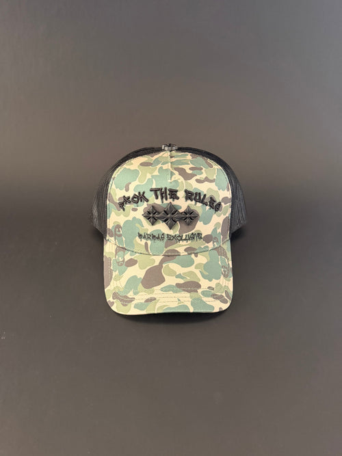 Barbas hats “FTR Trucker” black