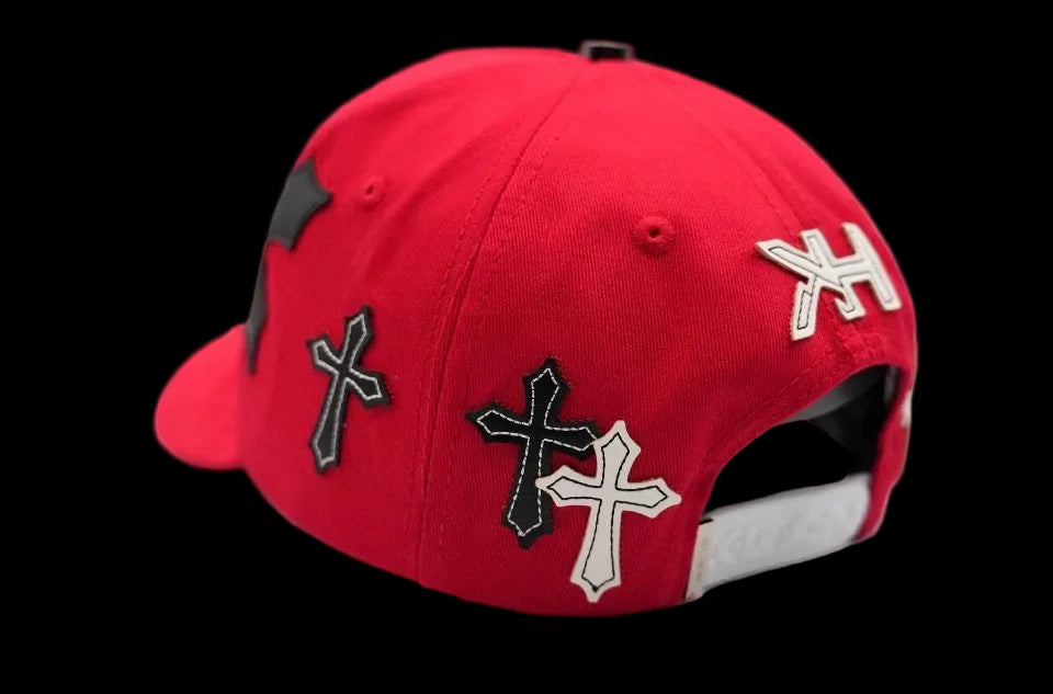 Los Ángeles red/blk by Klan Hats