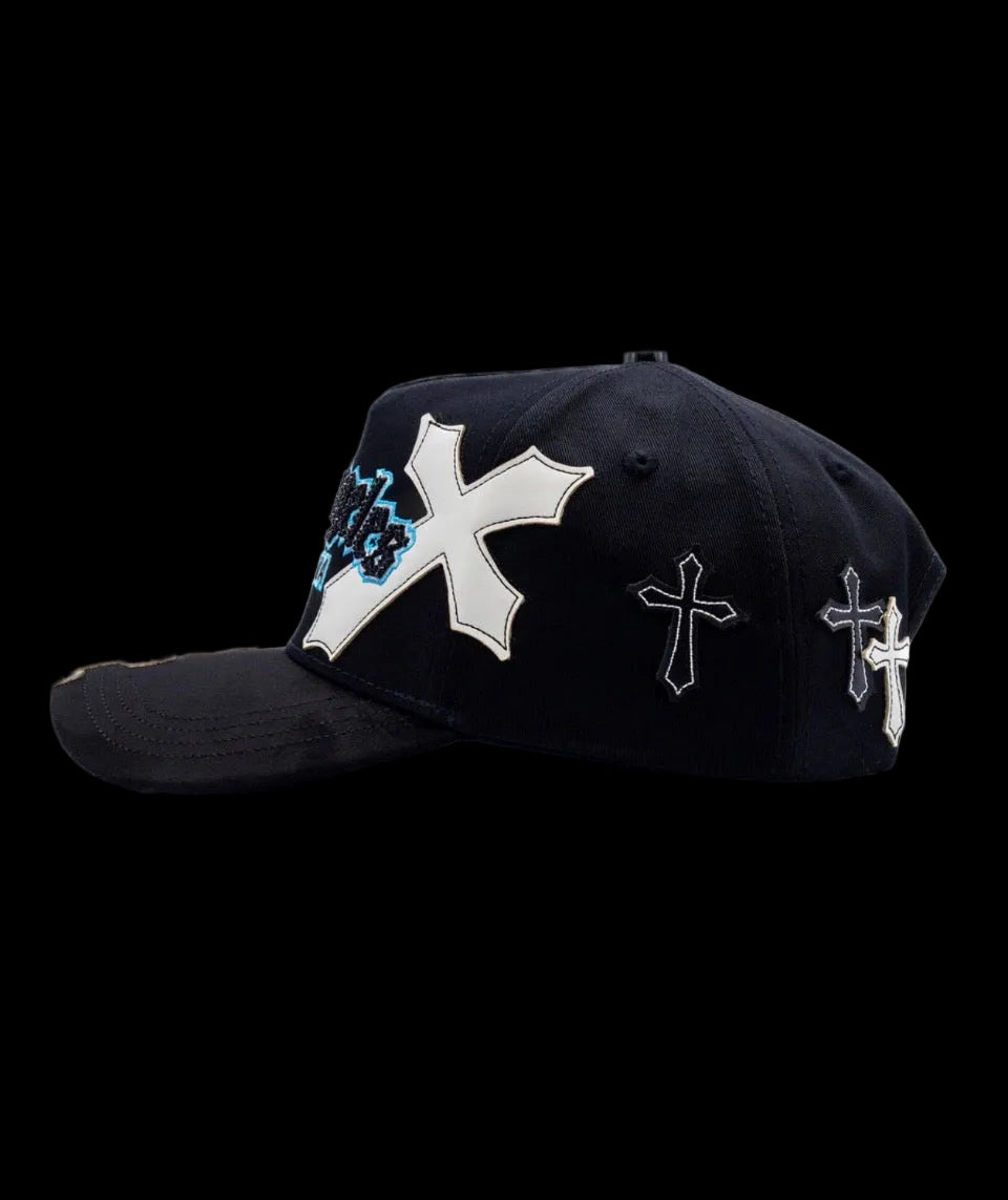 Los Ángeles blue/blk by Kevin Hats