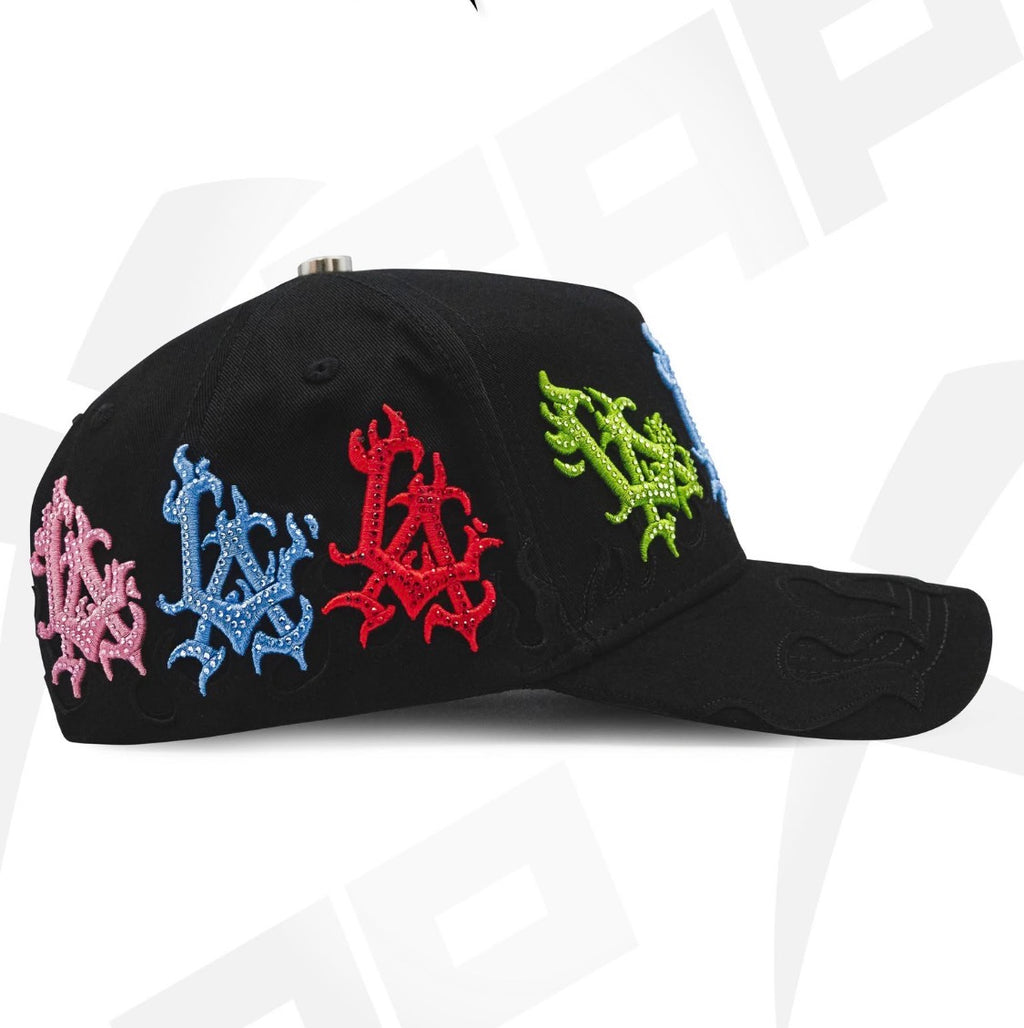 LA Flames neón