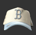 Boston beige/blue