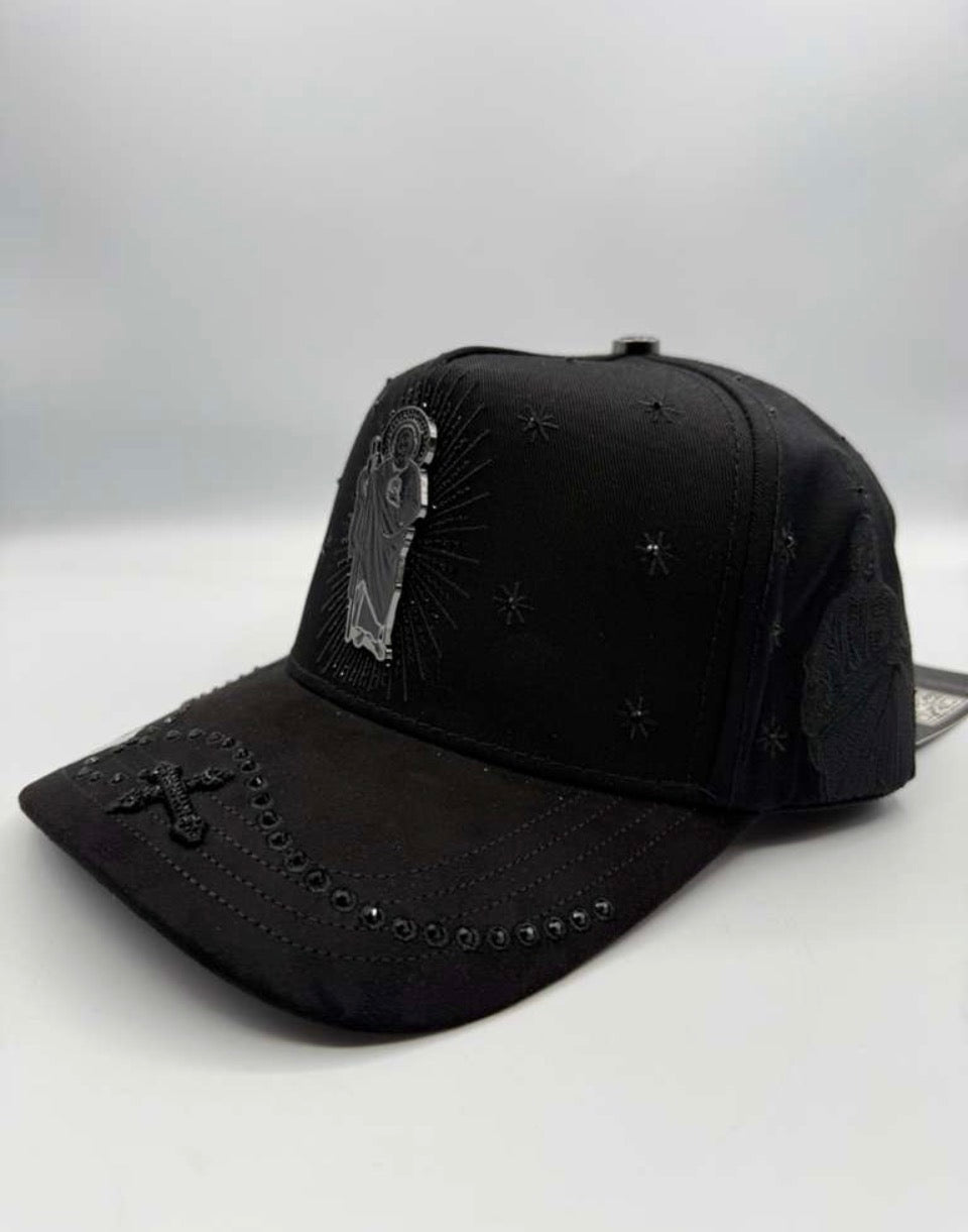 San Judas rosario total black