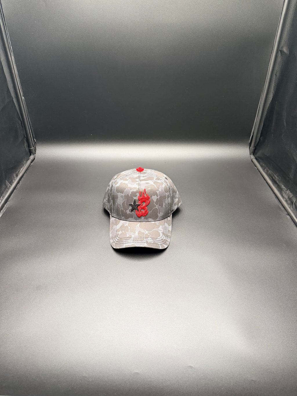 Barbas hats “B-Star Red Camo” JUST HAT