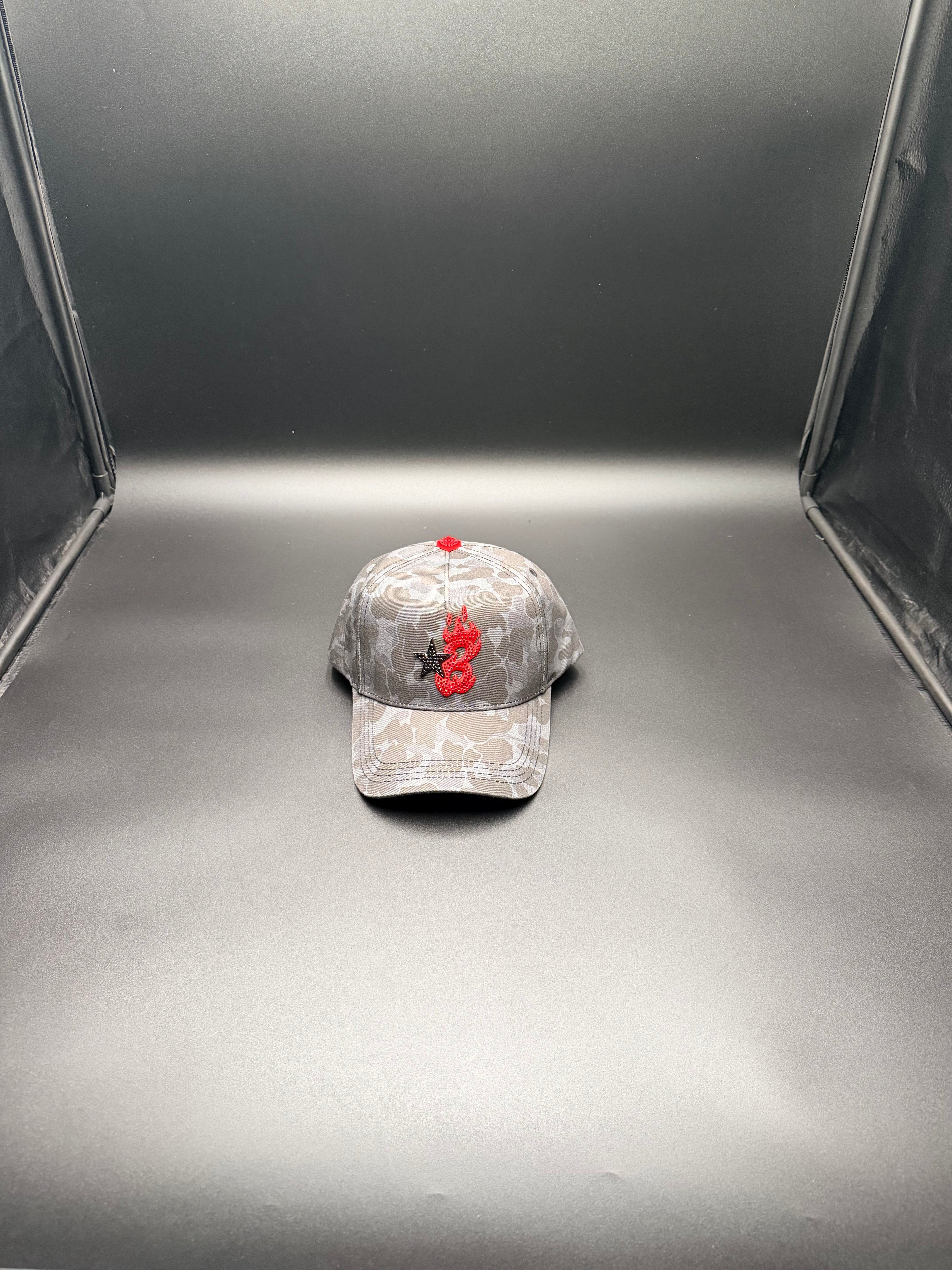 Barbas hats “B-Star Red Camo” JUST HAT