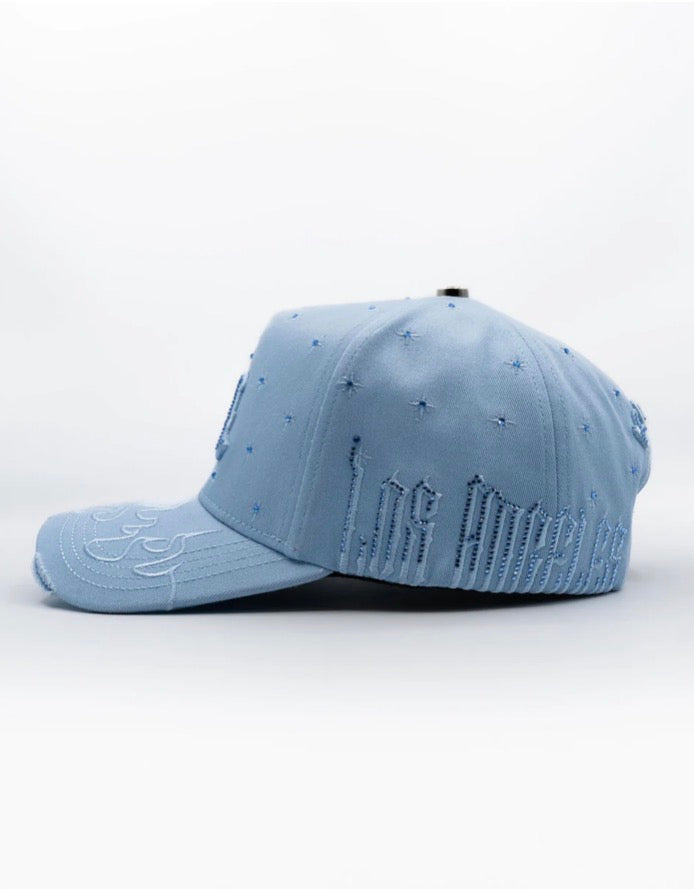 LA Flamas azul