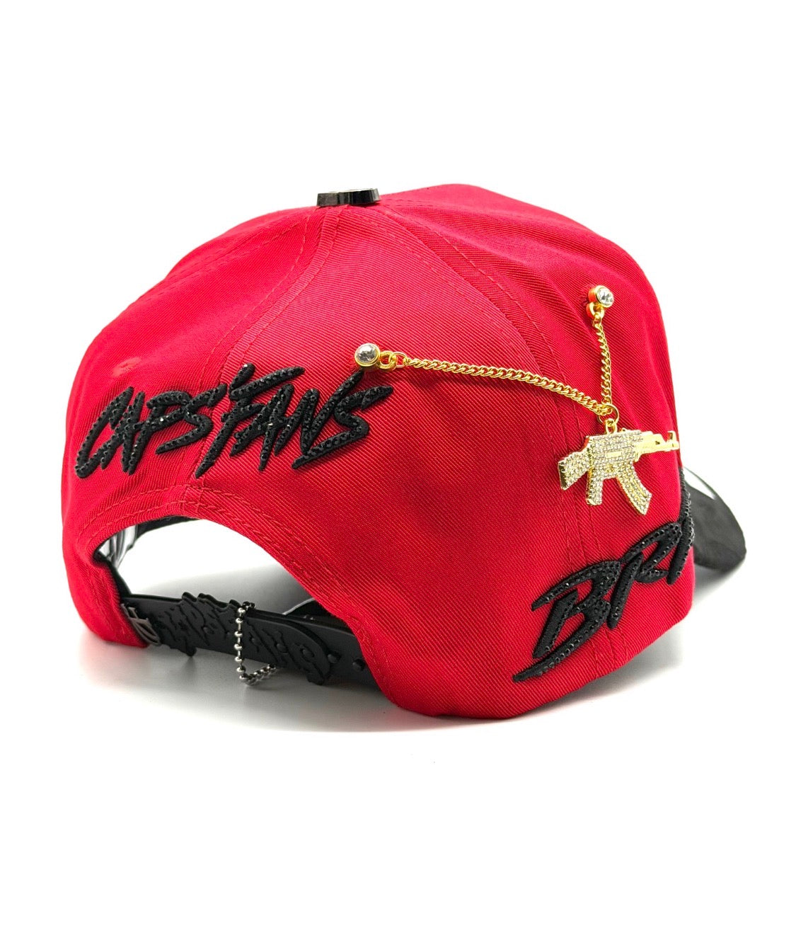 Gorra real roja
