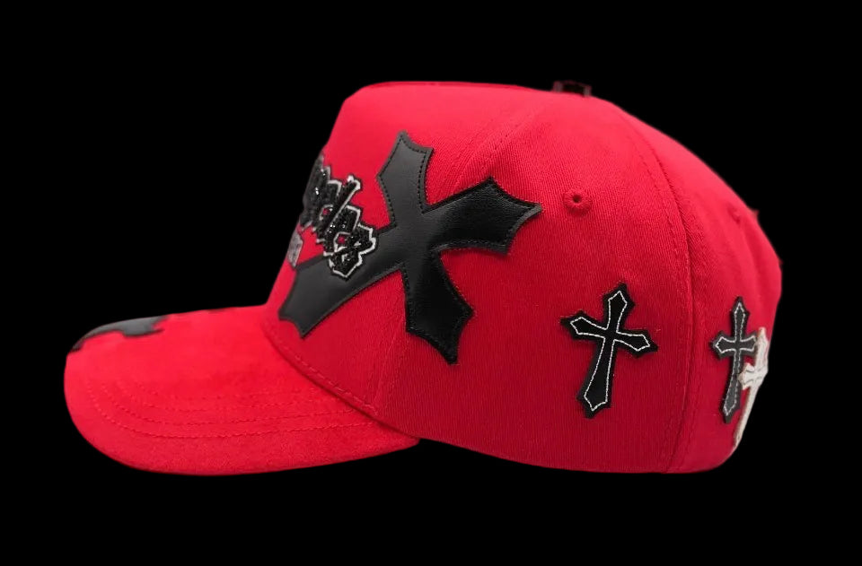 Los Ángeles red/blk by Klan Hats