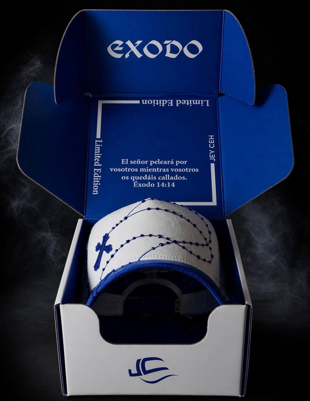 Éxodo 14-14 blue/white