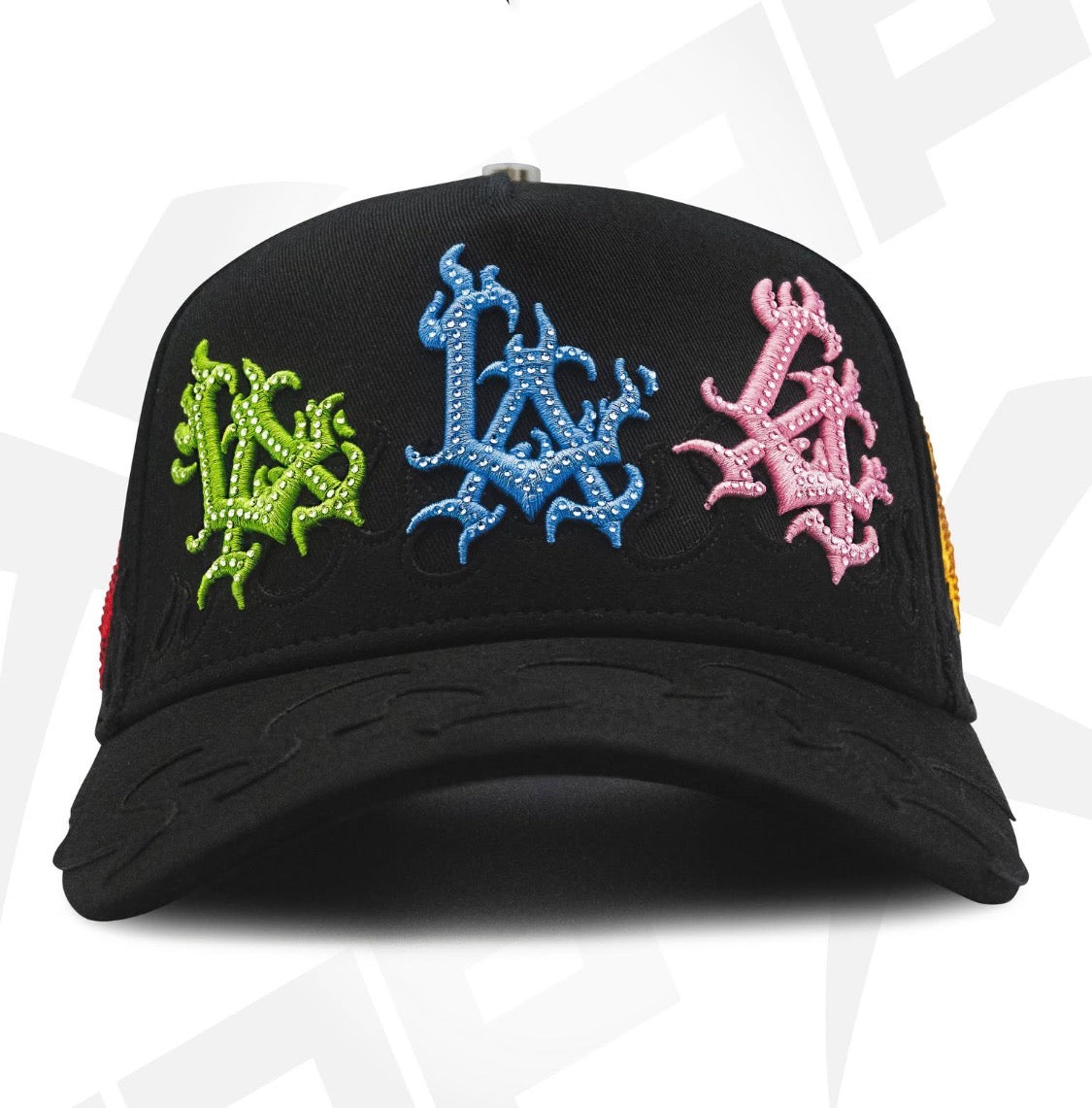 LA Flames neón