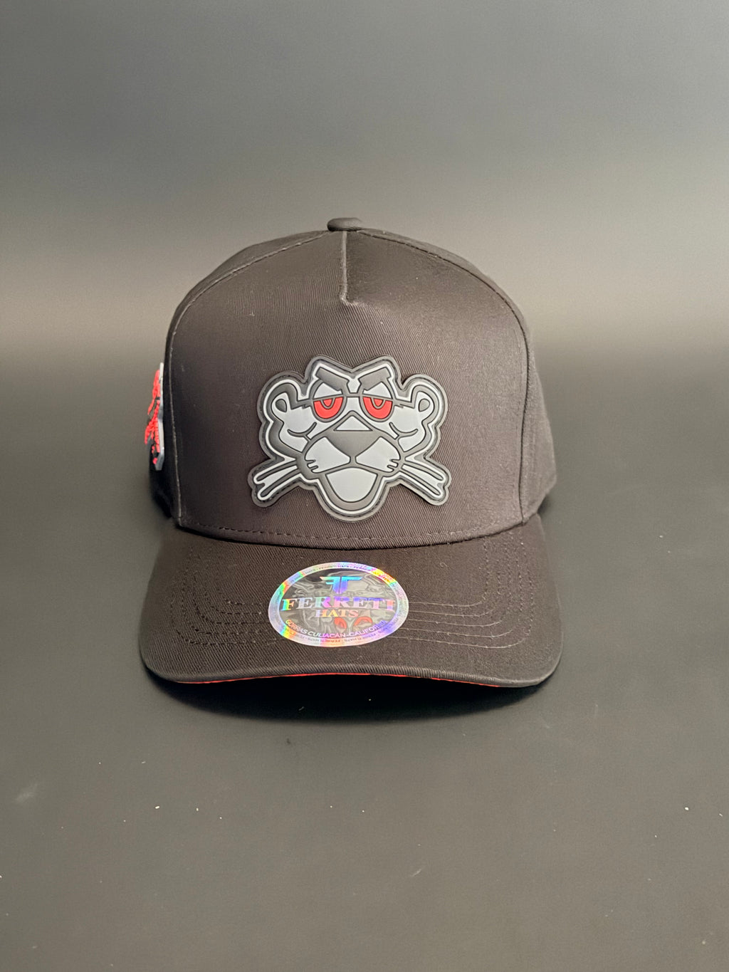 Pink black panther by Ferreti Hats