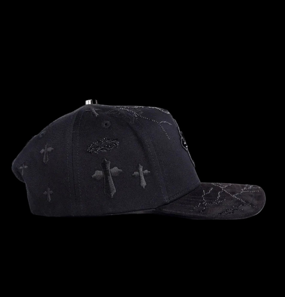 3 cruces Cristales total black