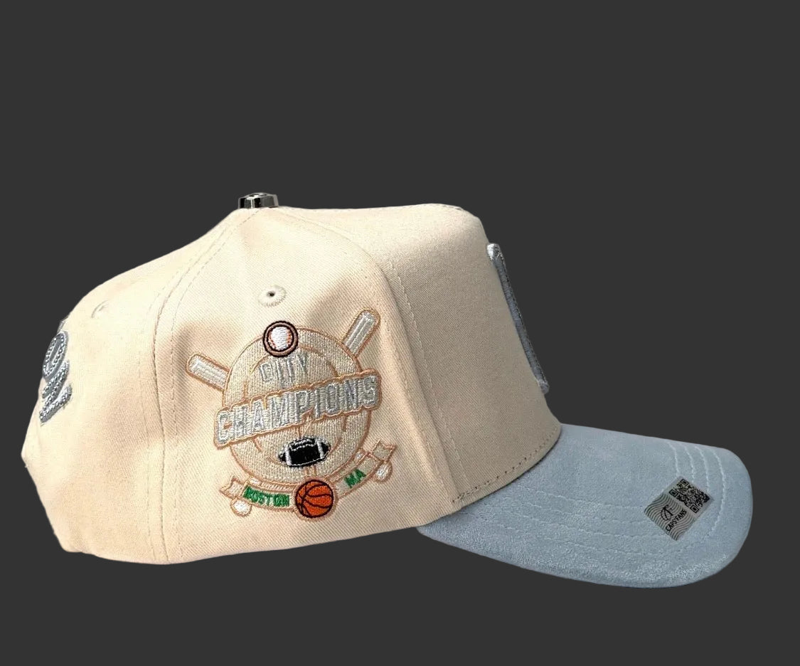 Boston beige/blue