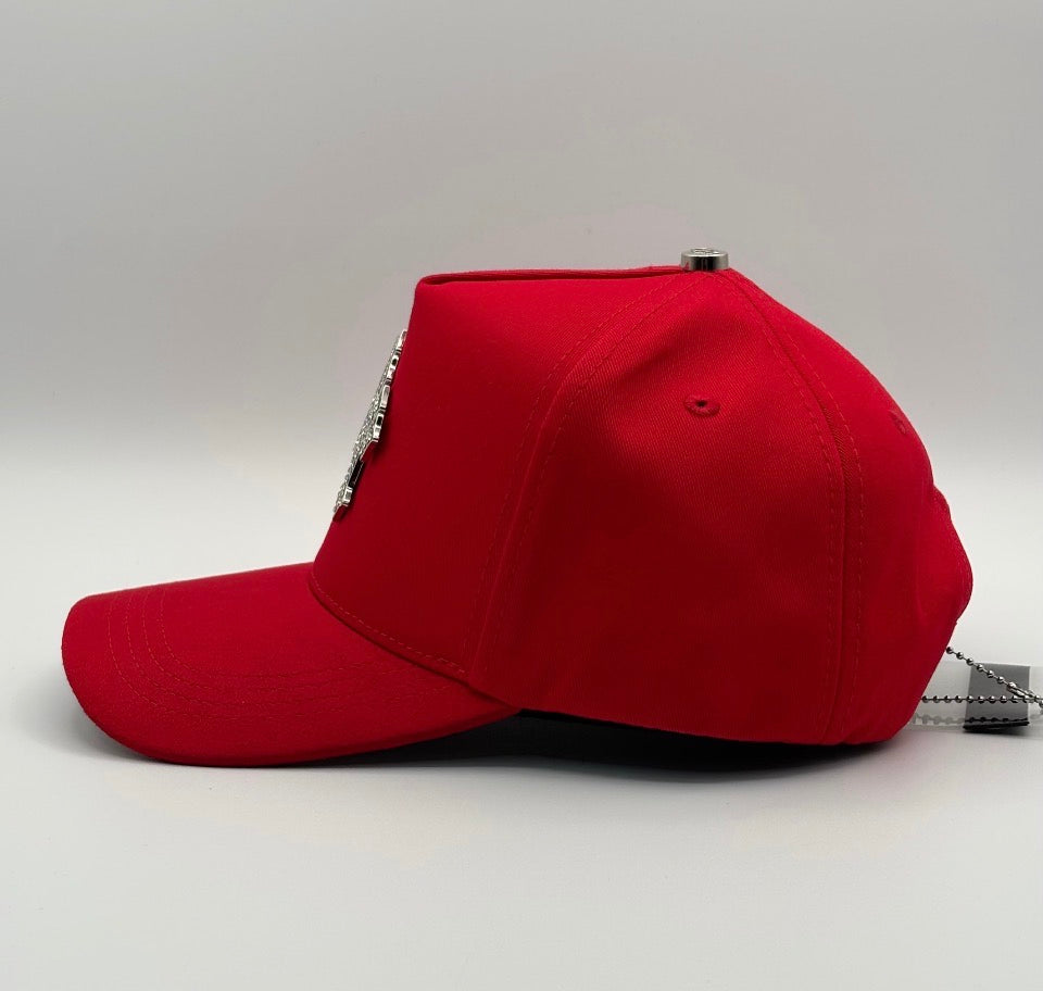 Tres cruces silver red
