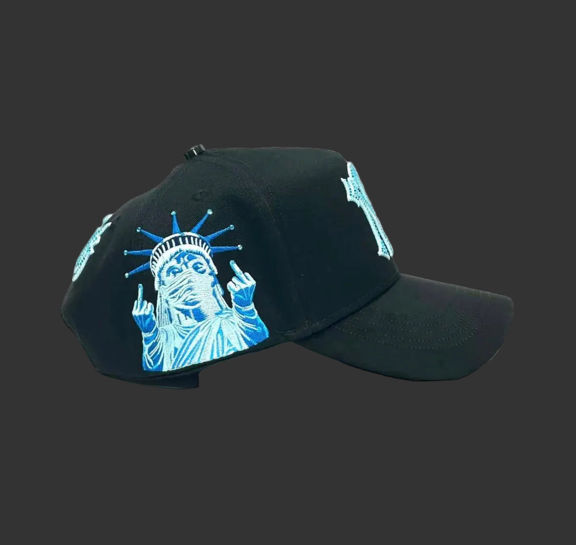 NY black and blue. Hilo cambia color al sol
