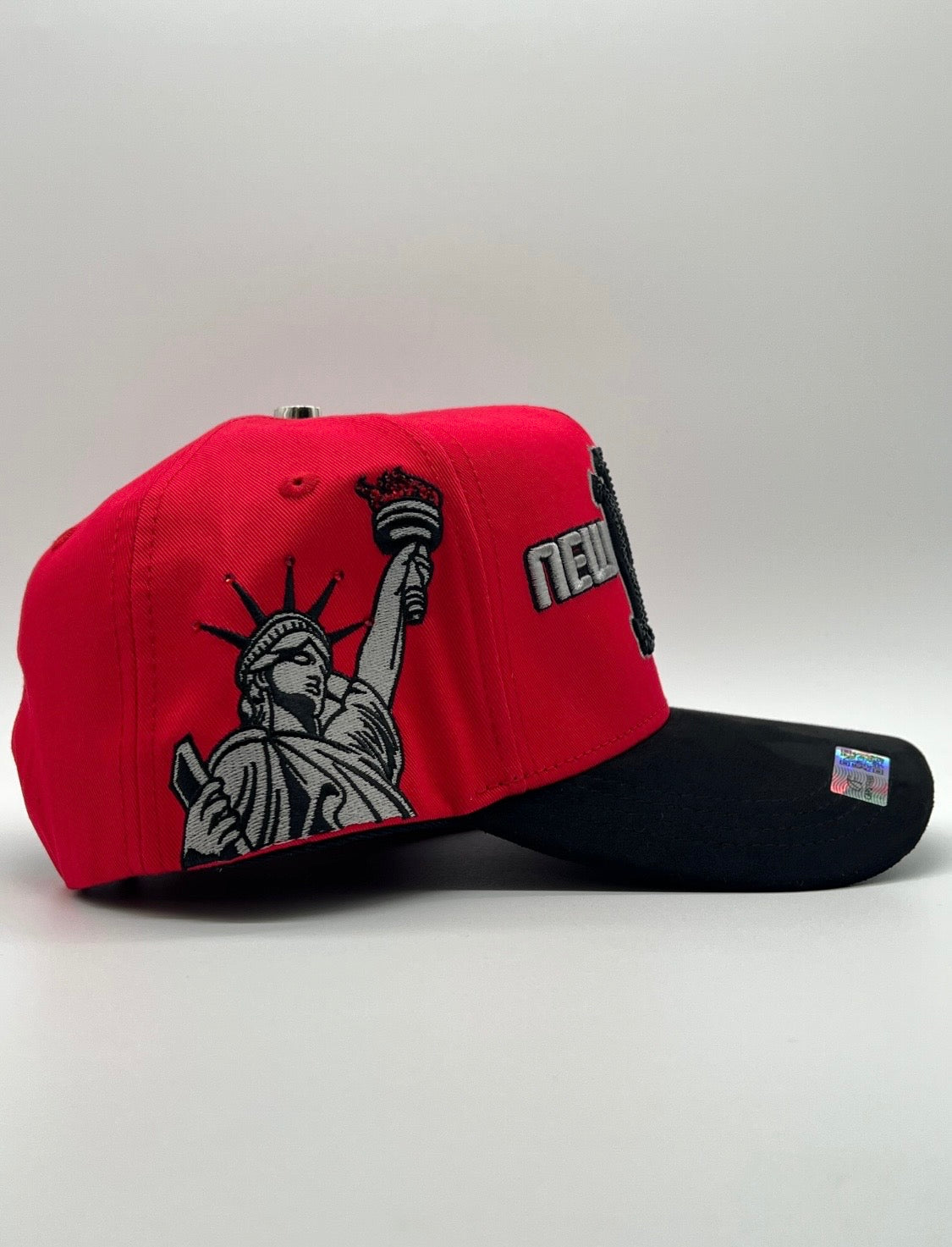NY Red and black