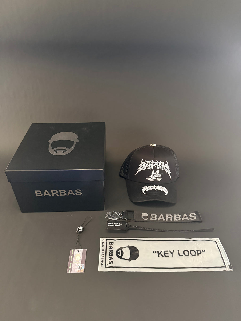 Barbas hats “Barbas Récords”