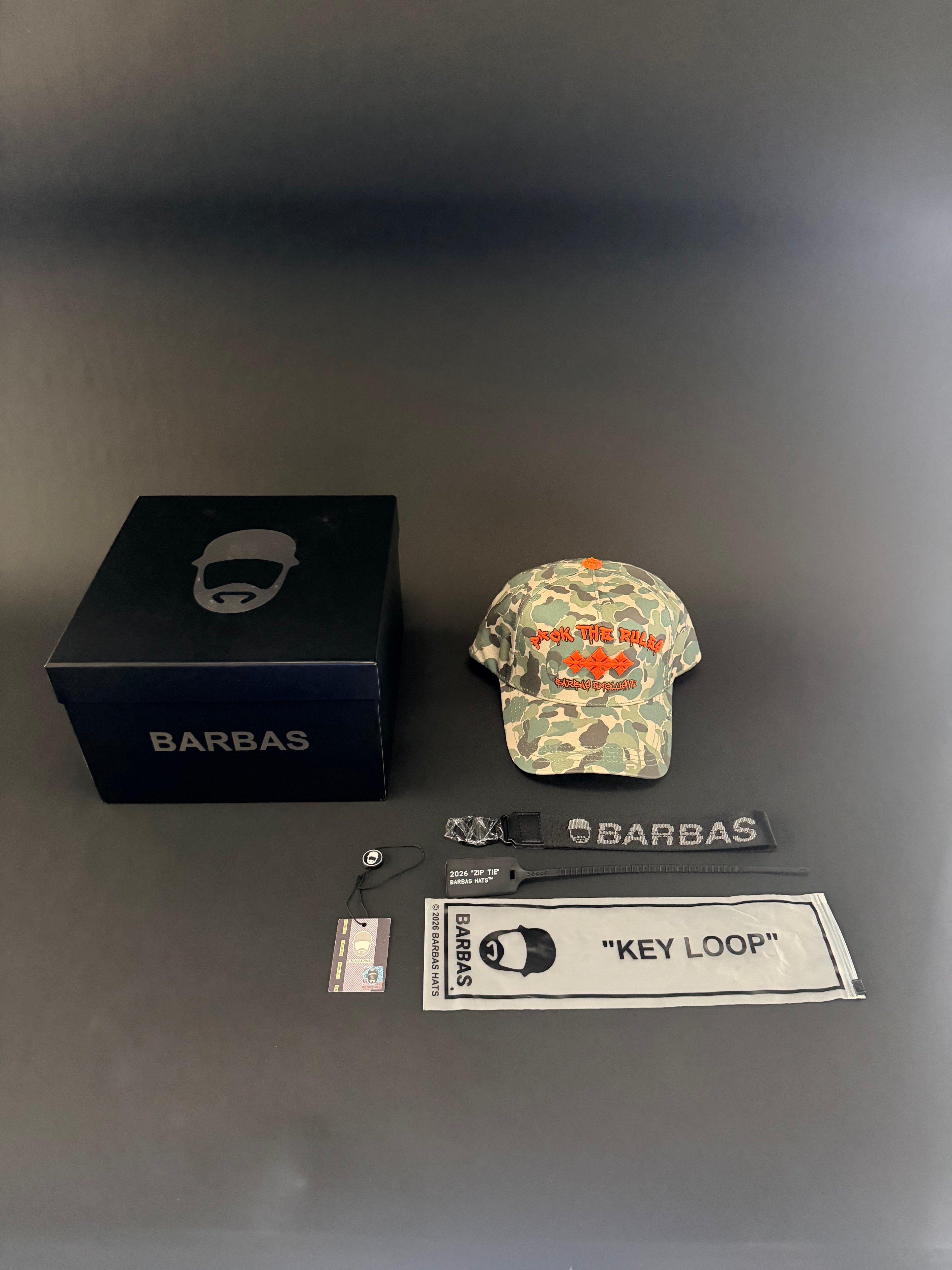 Barbas hats “FTR Camo”