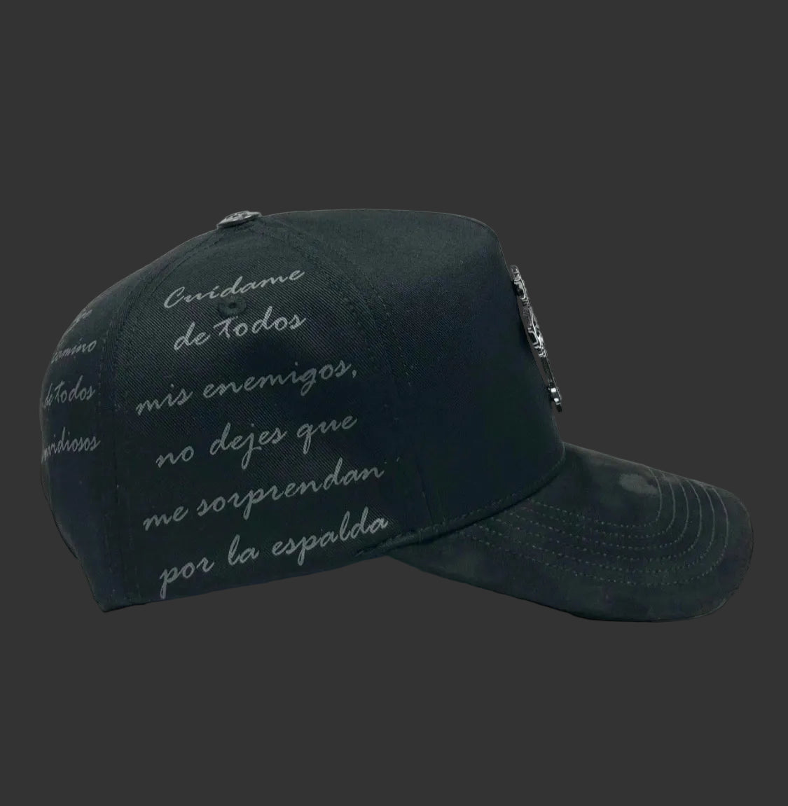 Cruz Total black con mensaje