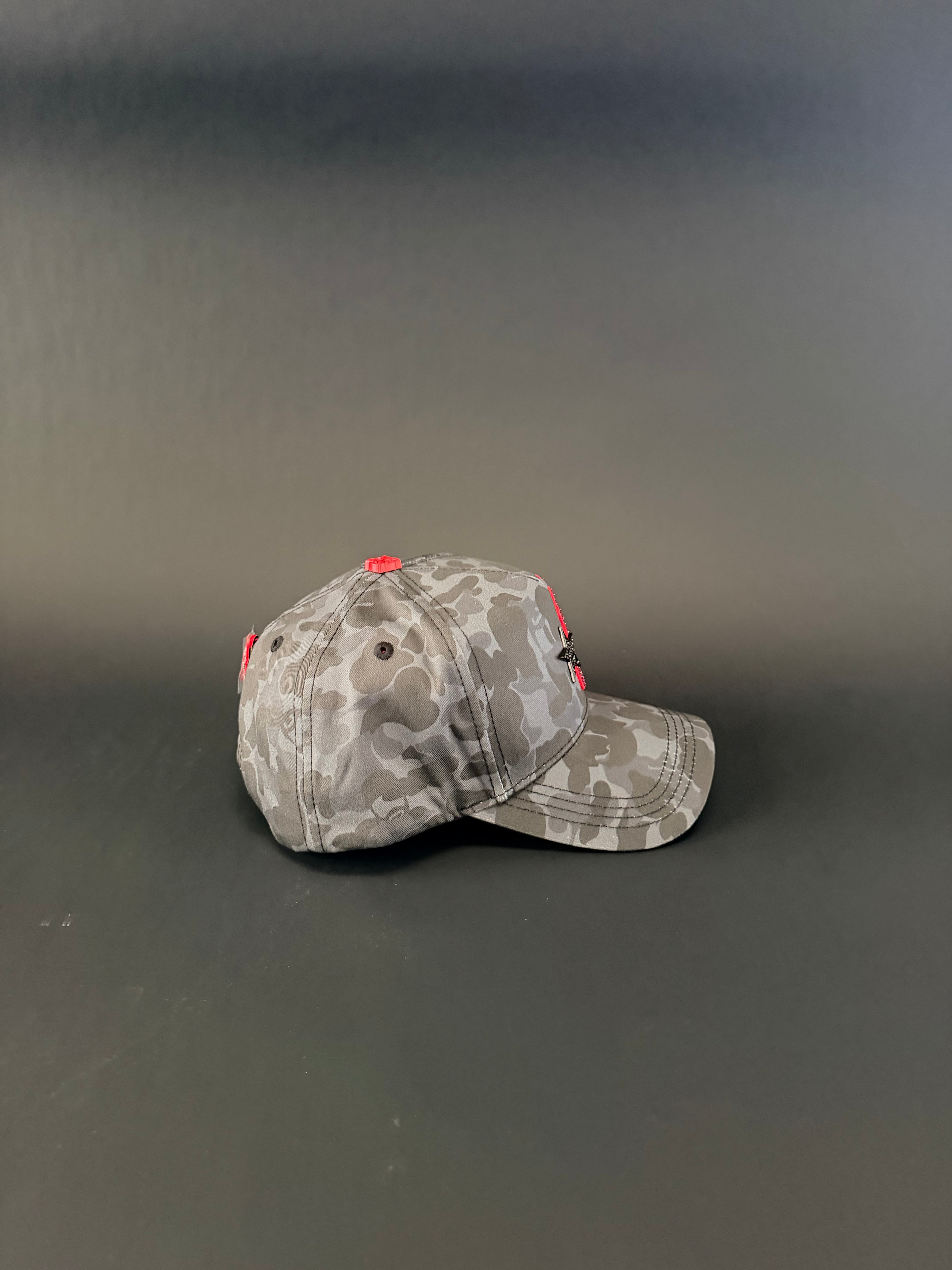 Barbas hats “B-star red camo”