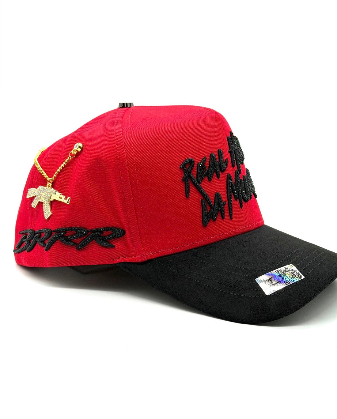 Gorra real roja