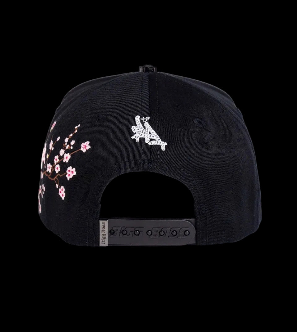 LA flores black /pink