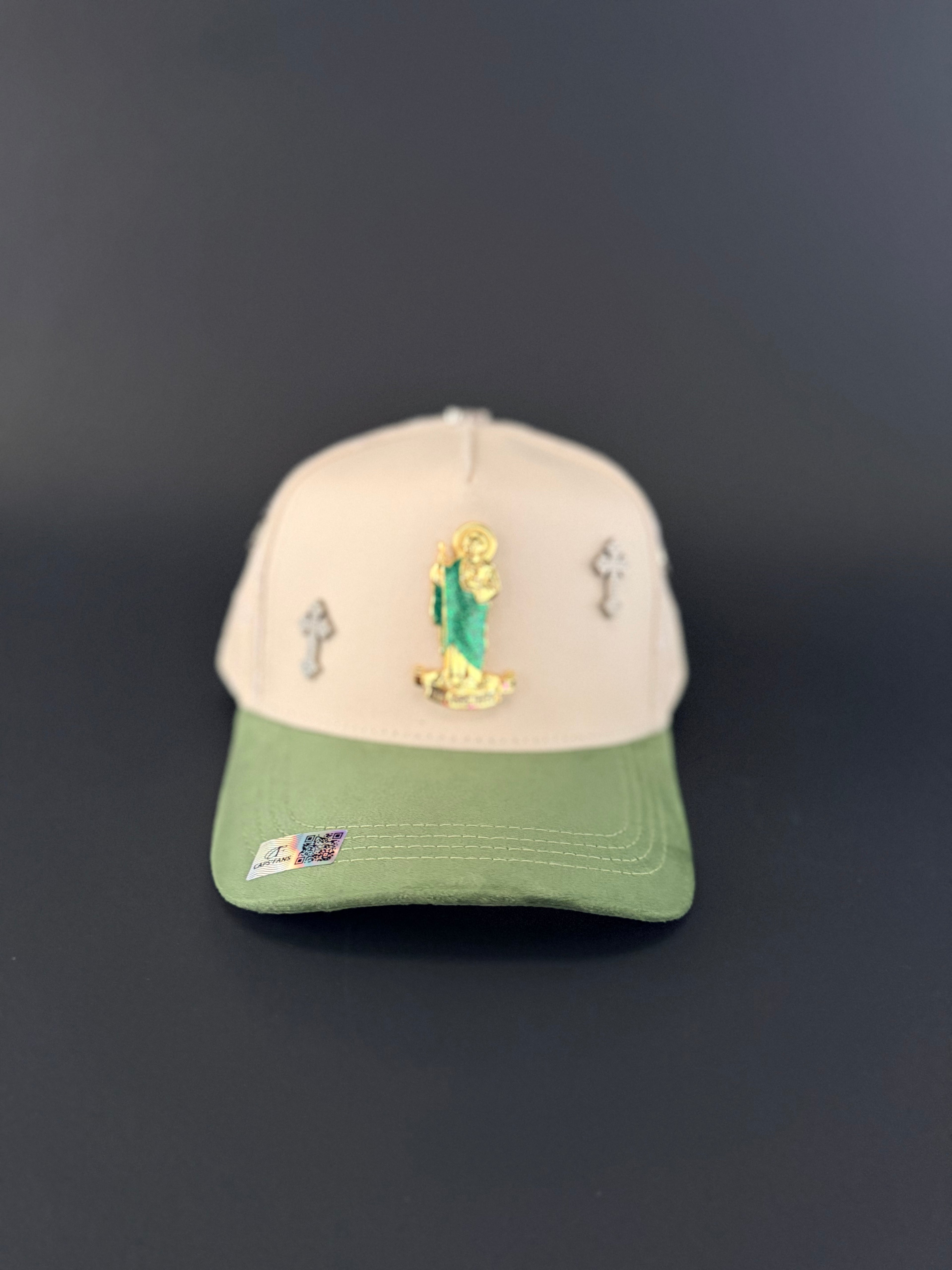 San Juditas  beige/ green