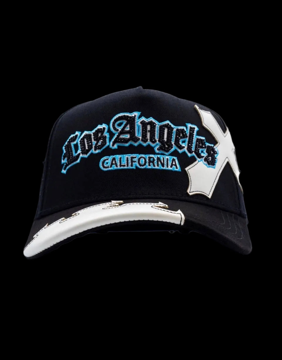 Los Ángeles blue/blk by Kevin Hats