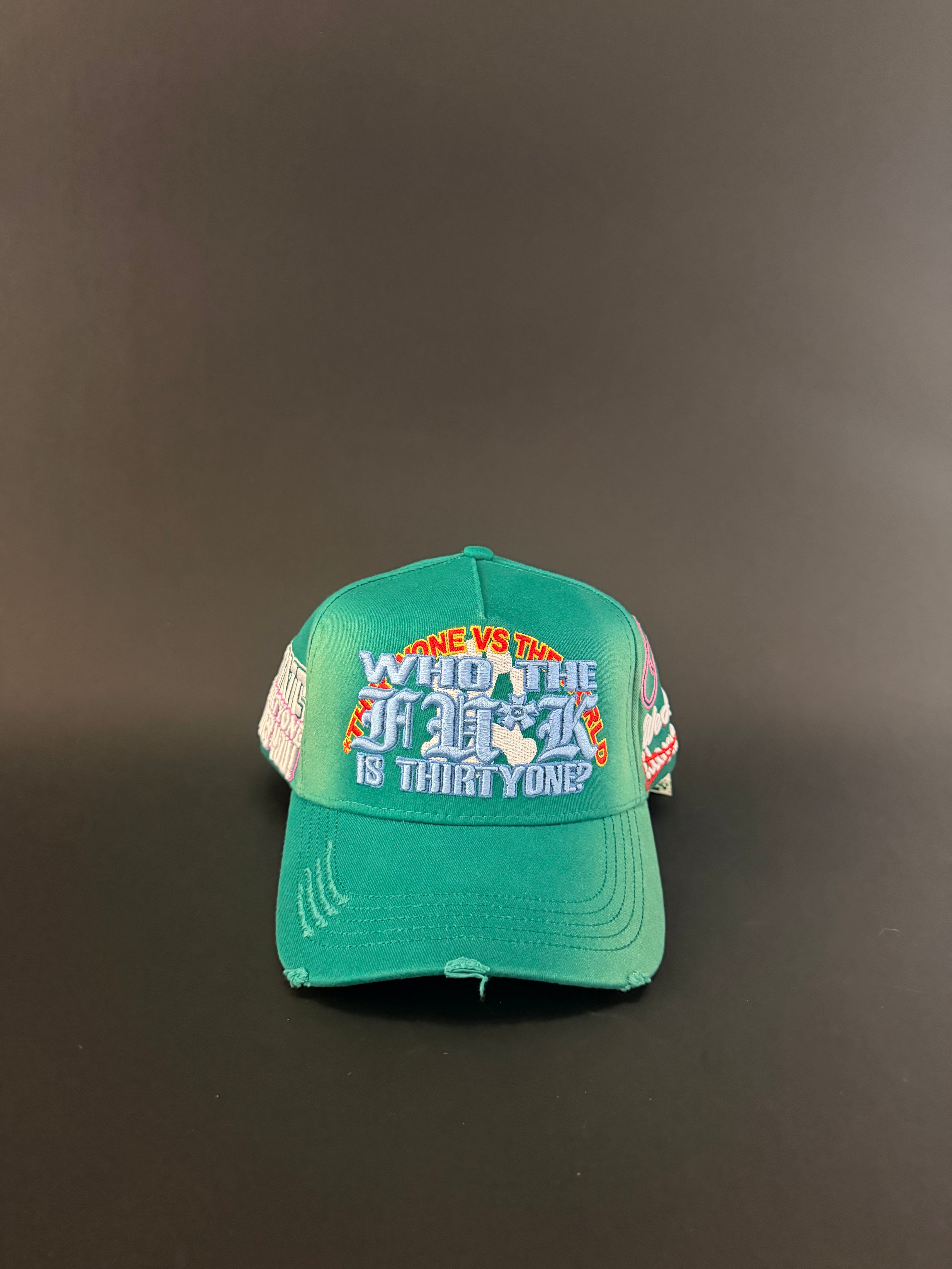ThirtyOne hats “WHO THE F*CK IS 31”