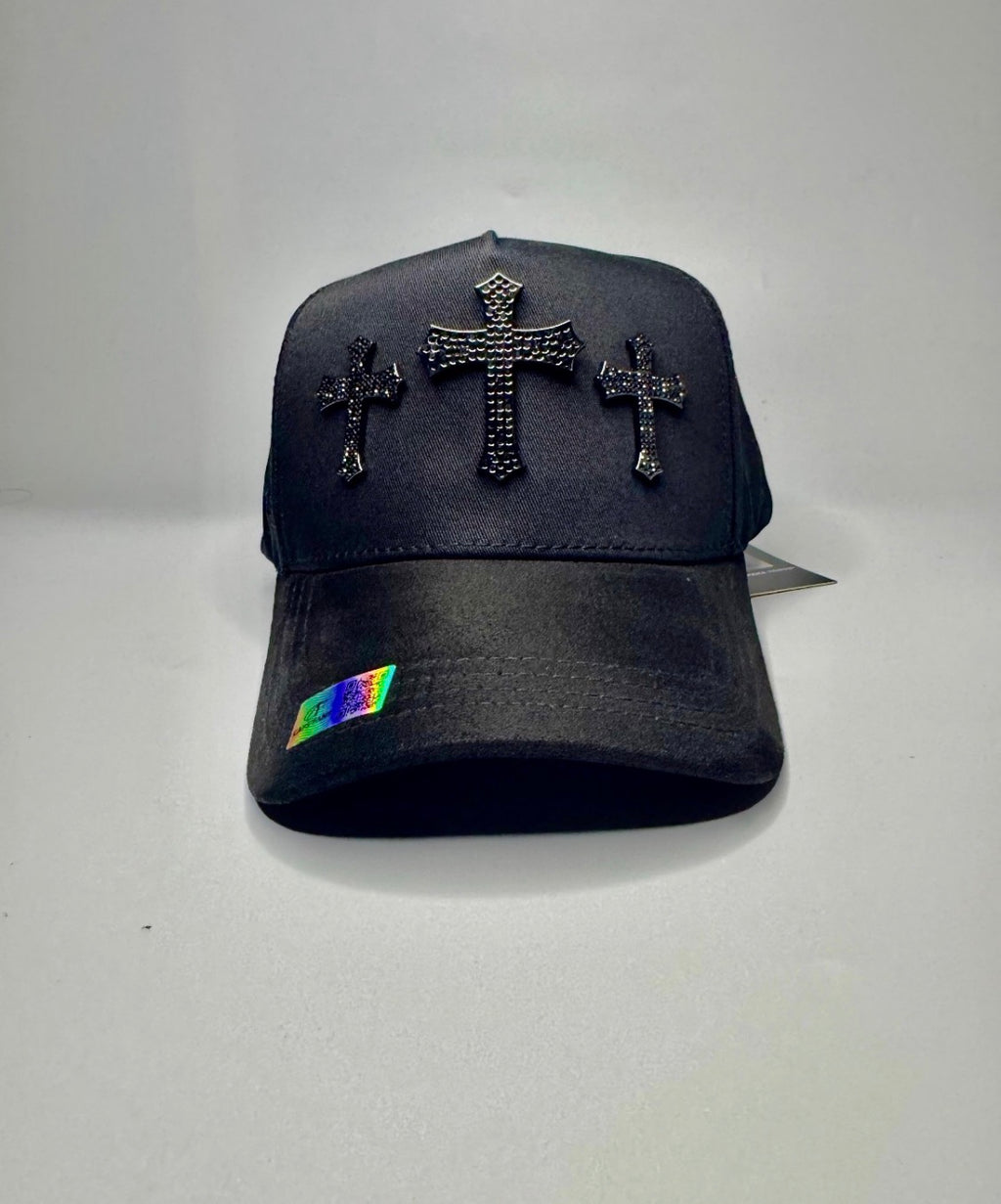 Tres cruces all black