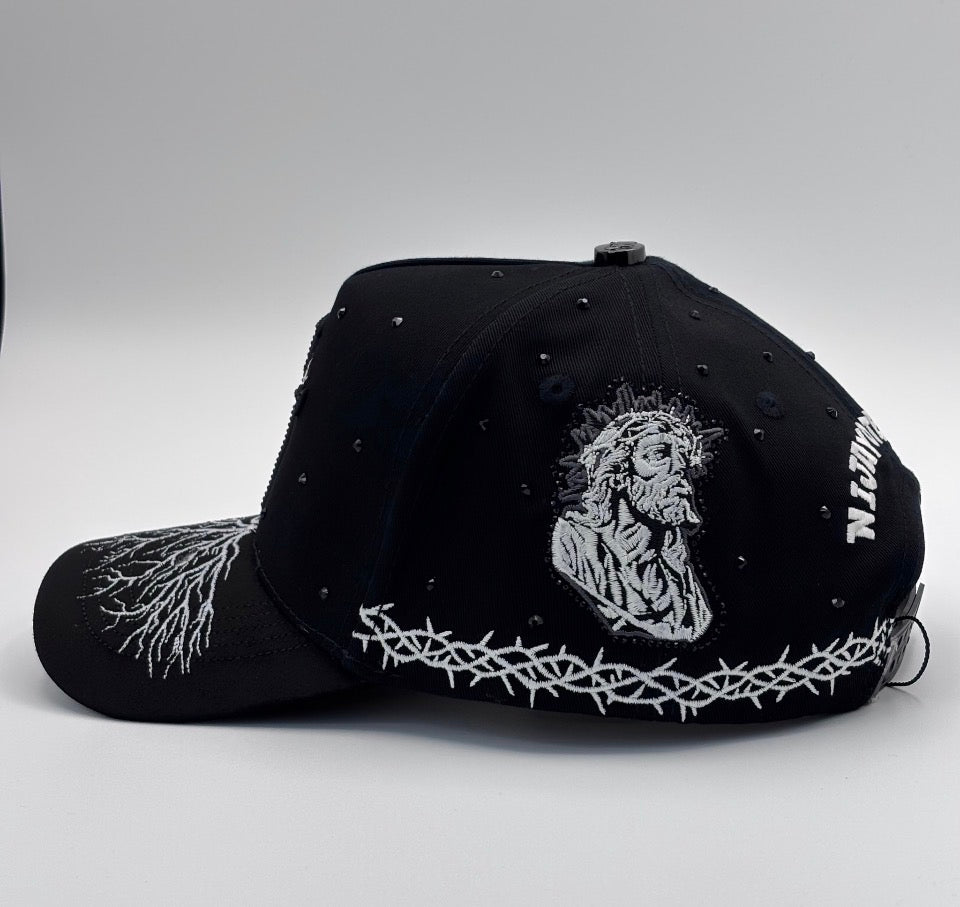 Cruz calvario black and white