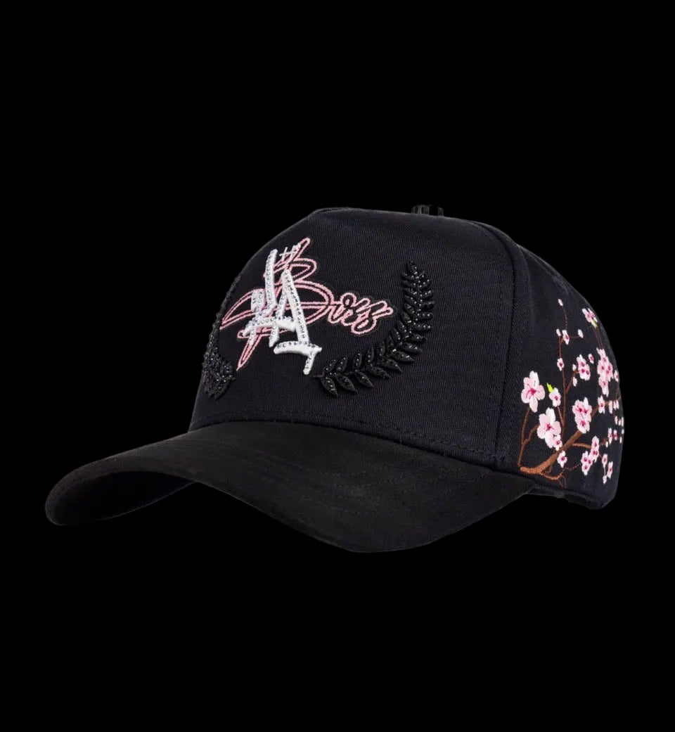 LA flores black /pink
