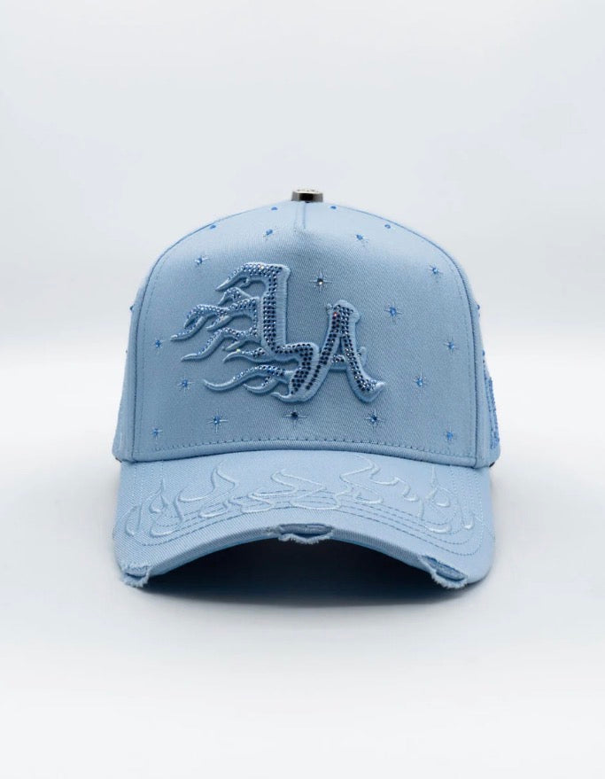 LA Flamas azul