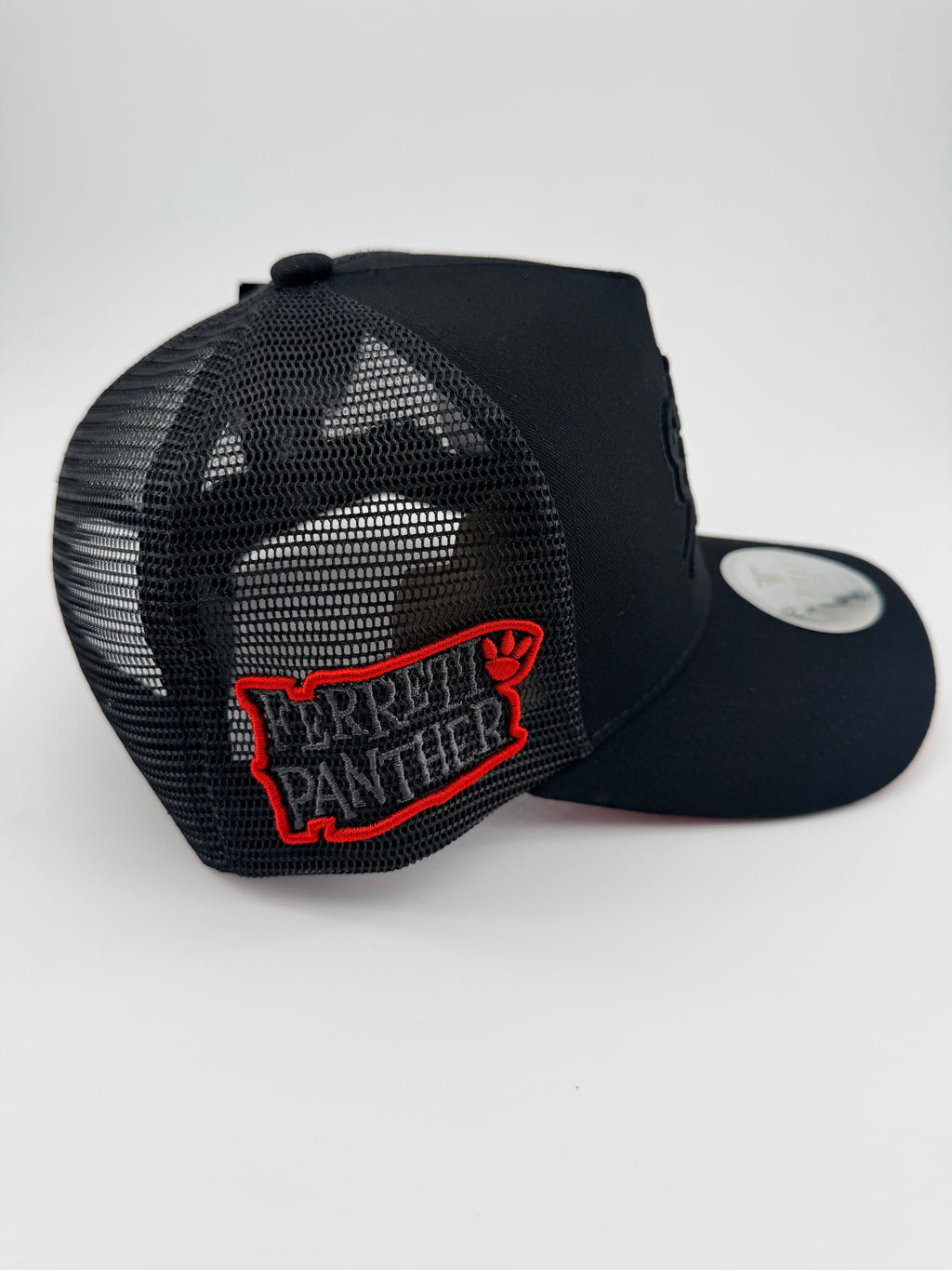 Pink black panther “trucker style” by Ferreti hats