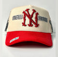 NY. Red an beige