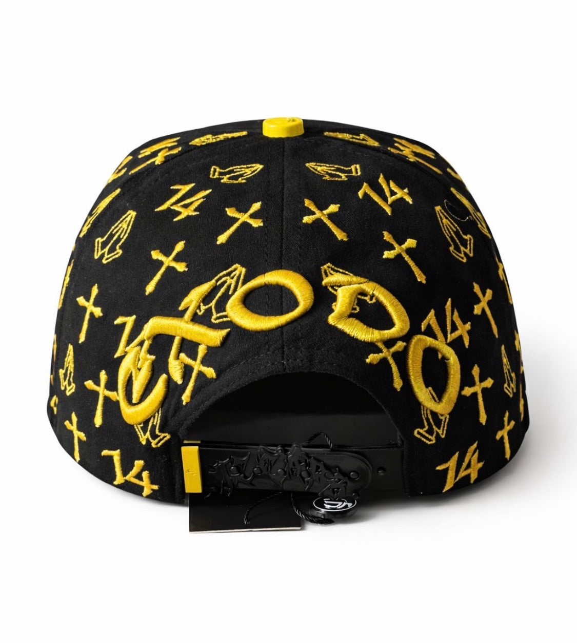 Éxodo 14-14 black and gold