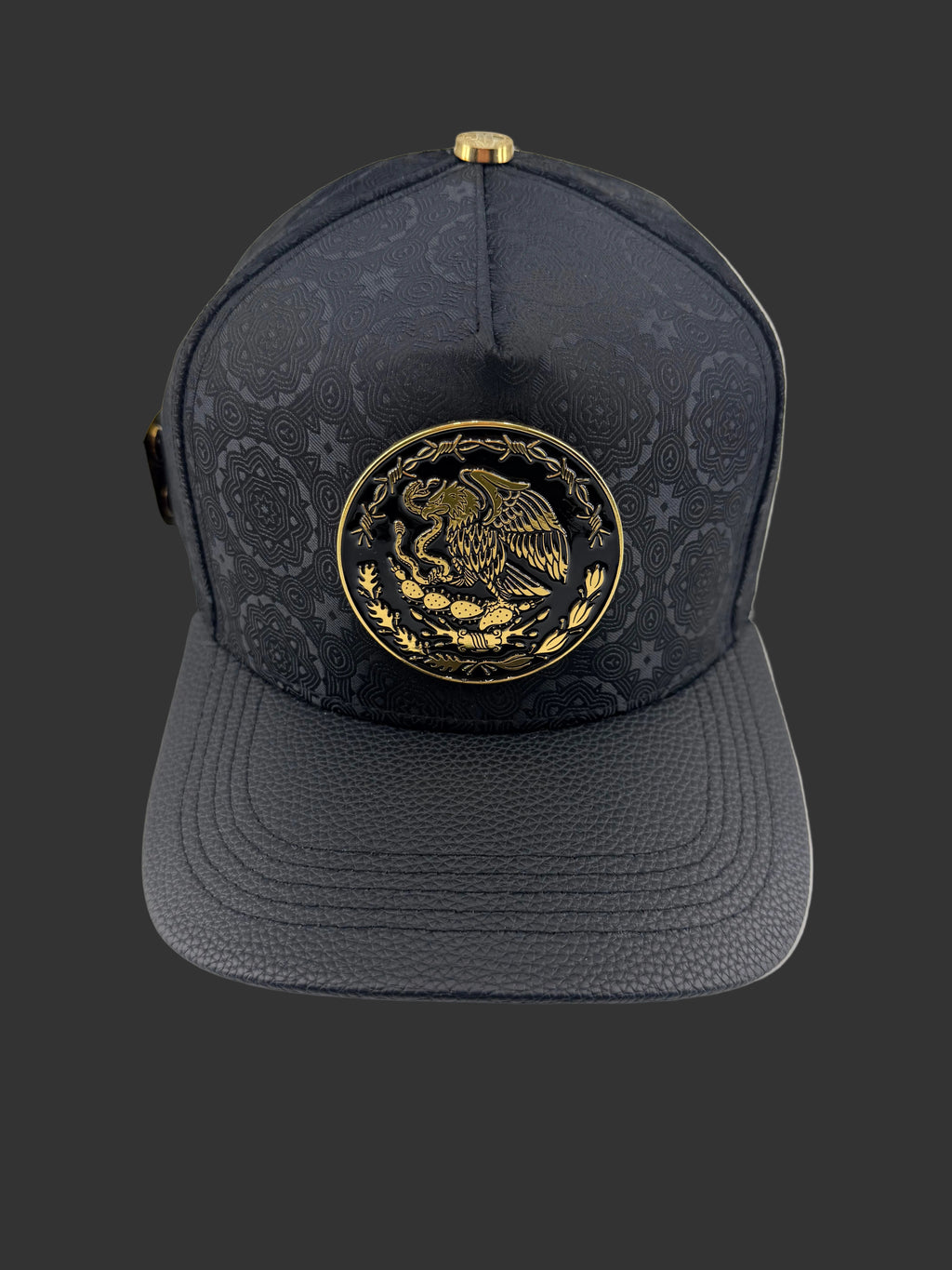 México metal plate by Ferreti hats
