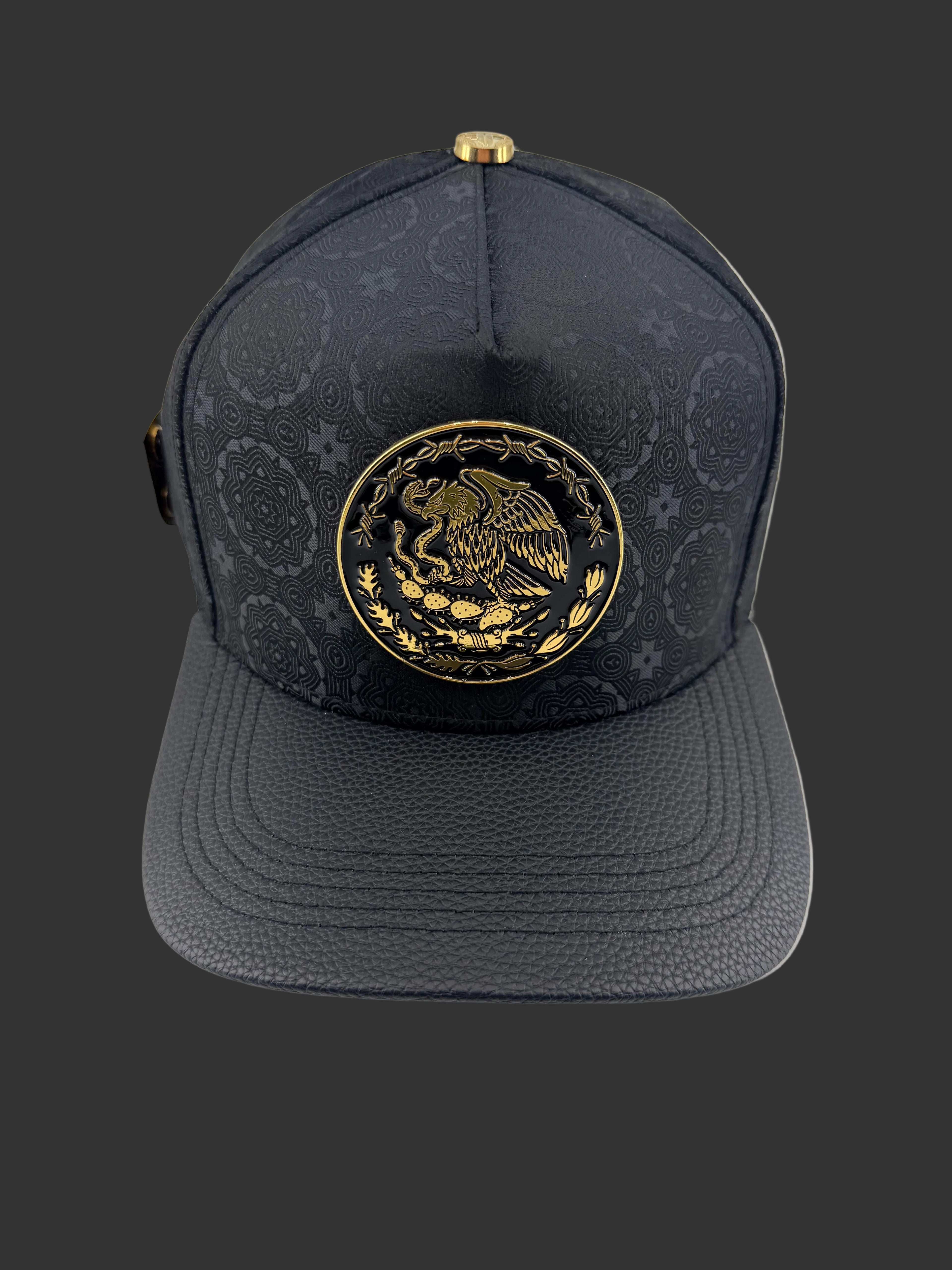 México metal plate by Ferreti hats