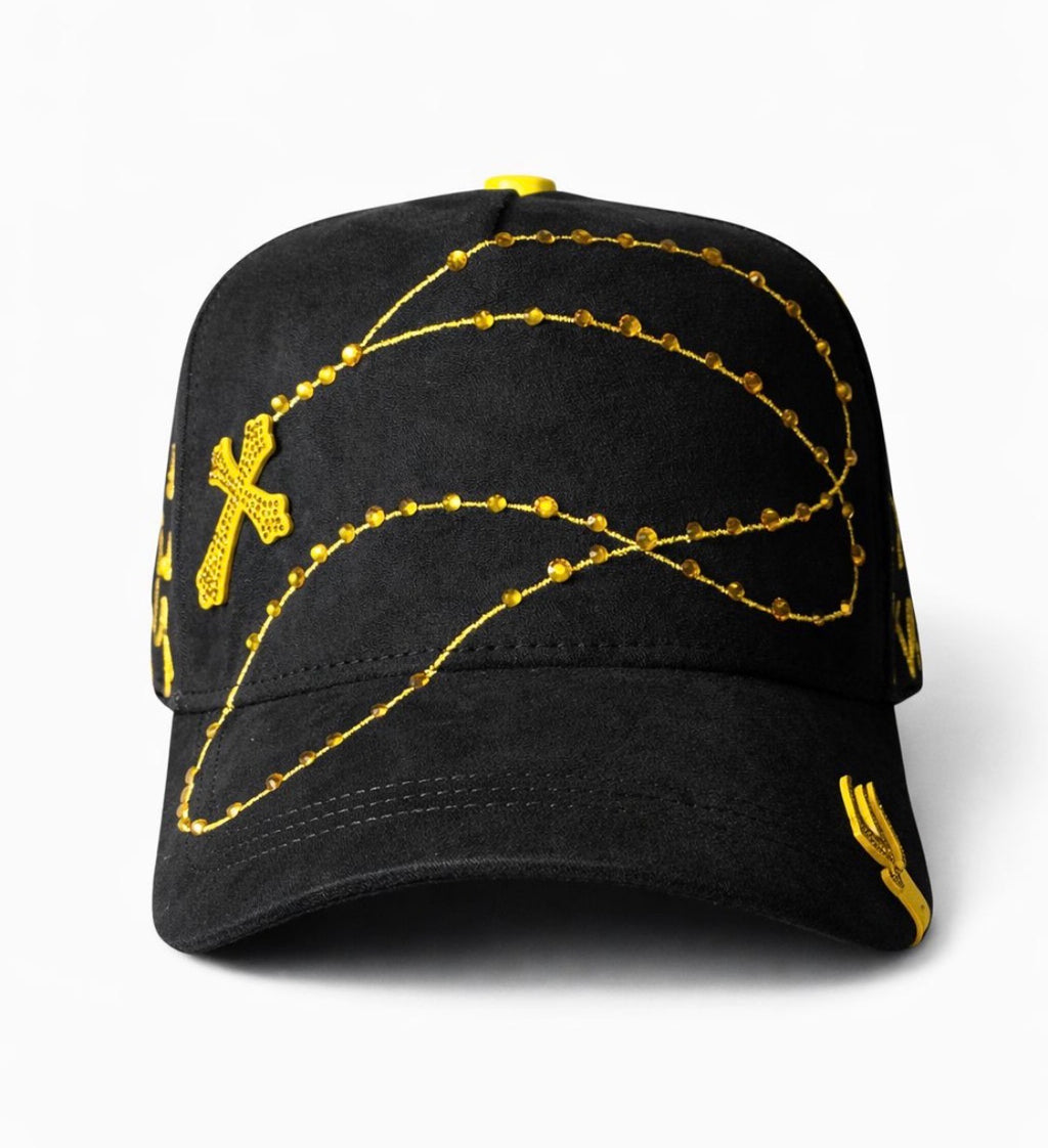 Éxodo 14-14 black and gold