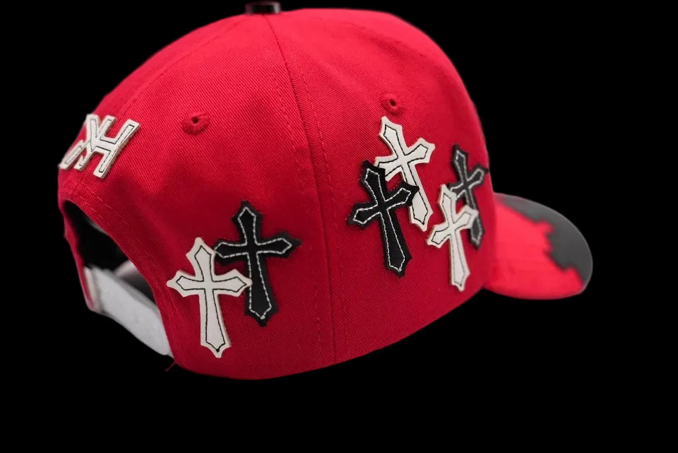 Los Ángeles red/blk by Klan Hats