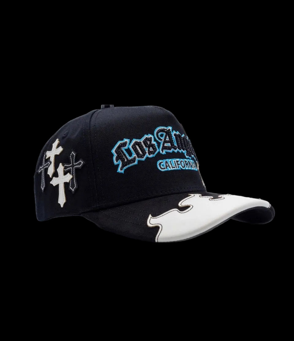 Los Ángeles blue/blk by Kevin Hats
