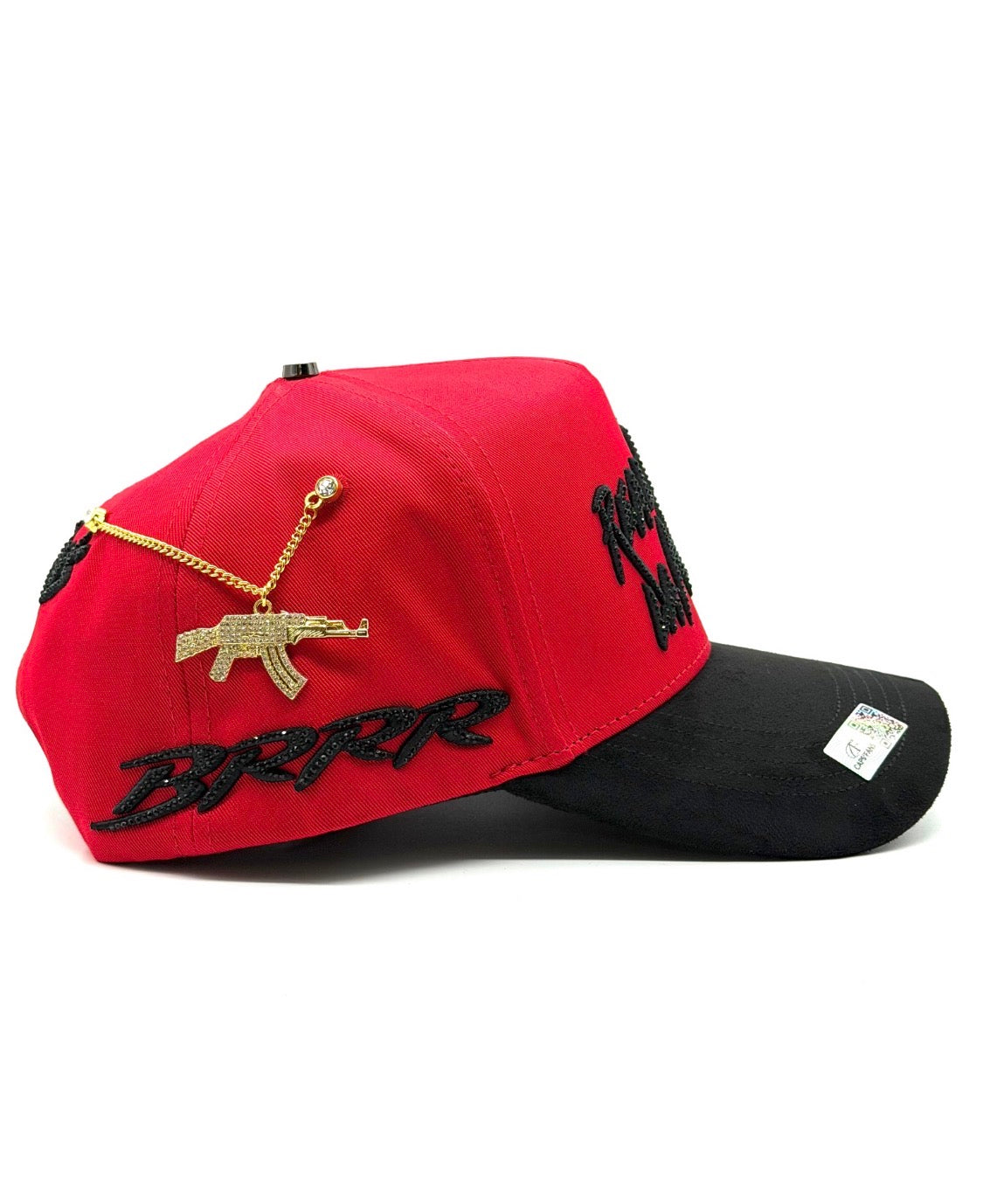 Gorra real roja