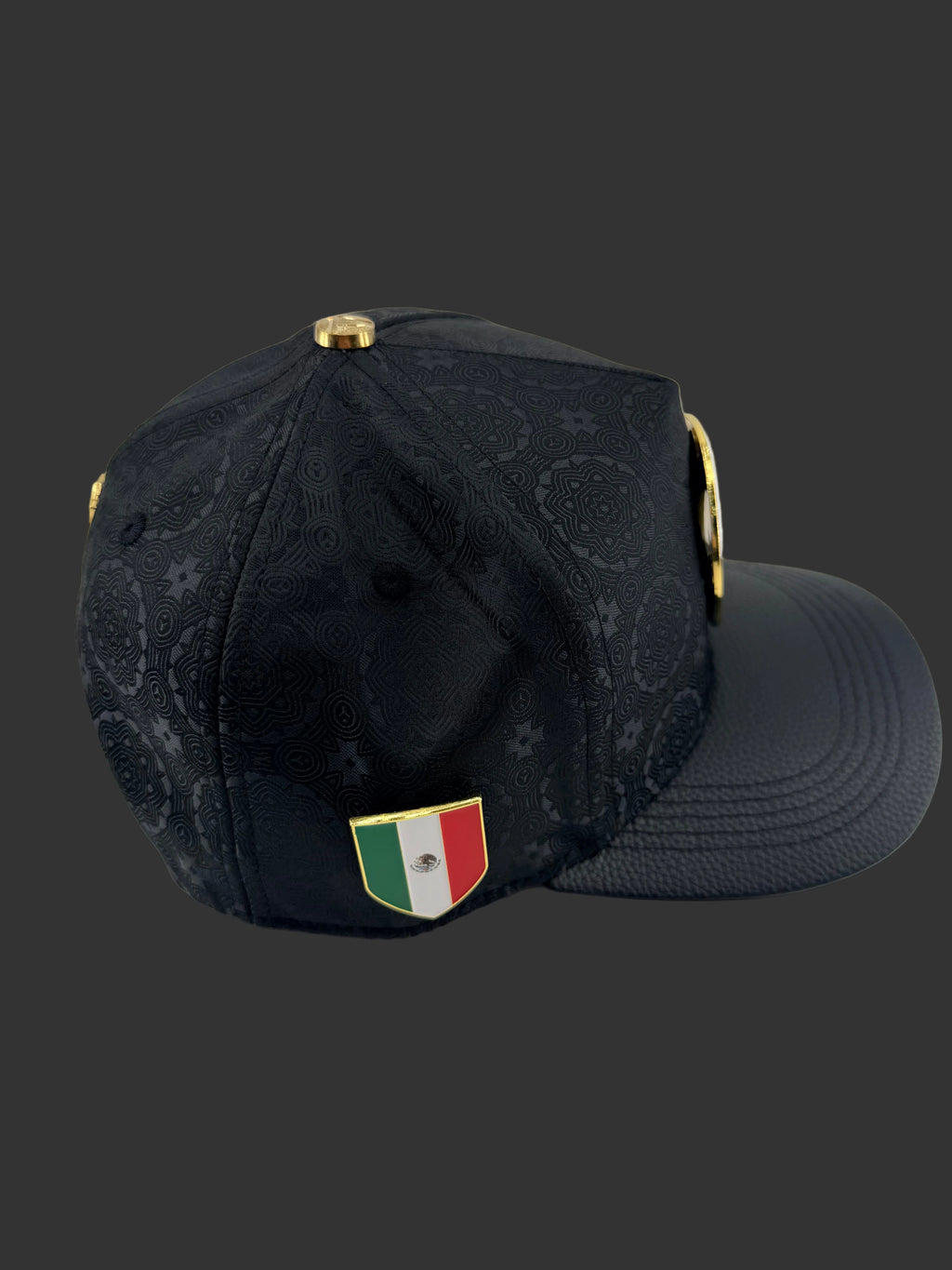 México metal plate by Ferreti hats