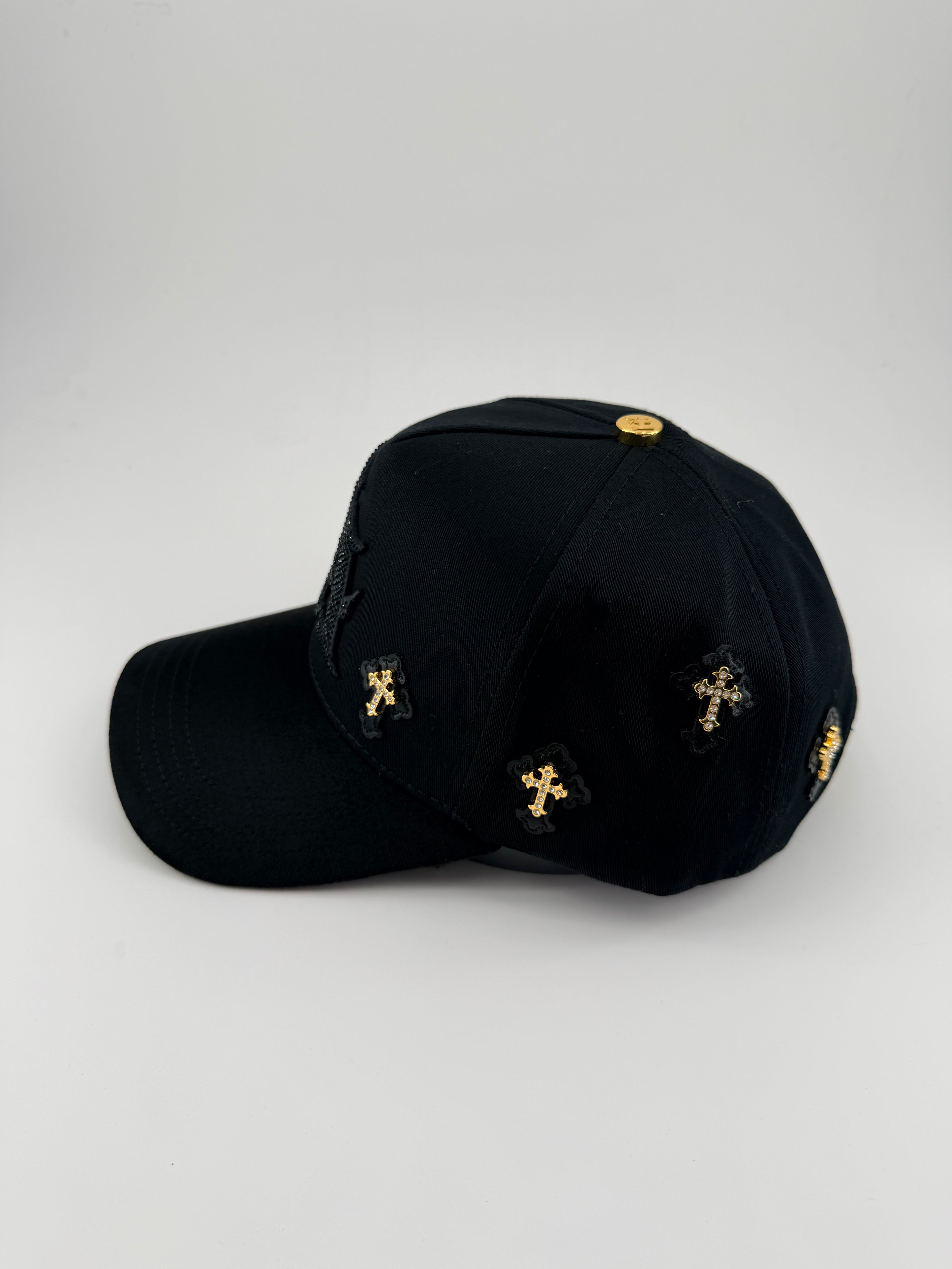 LA Gold crosses by Klan Hats