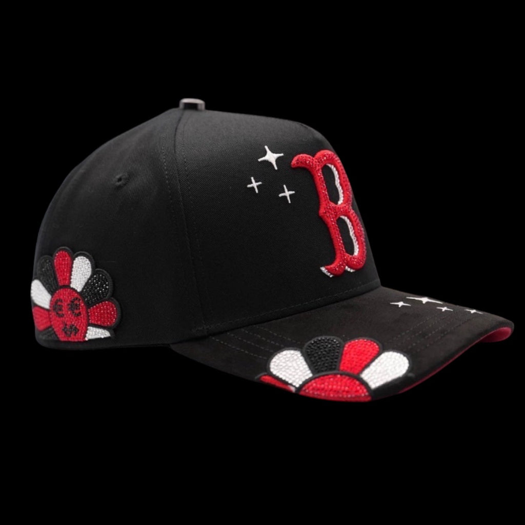 B Red with Crystals