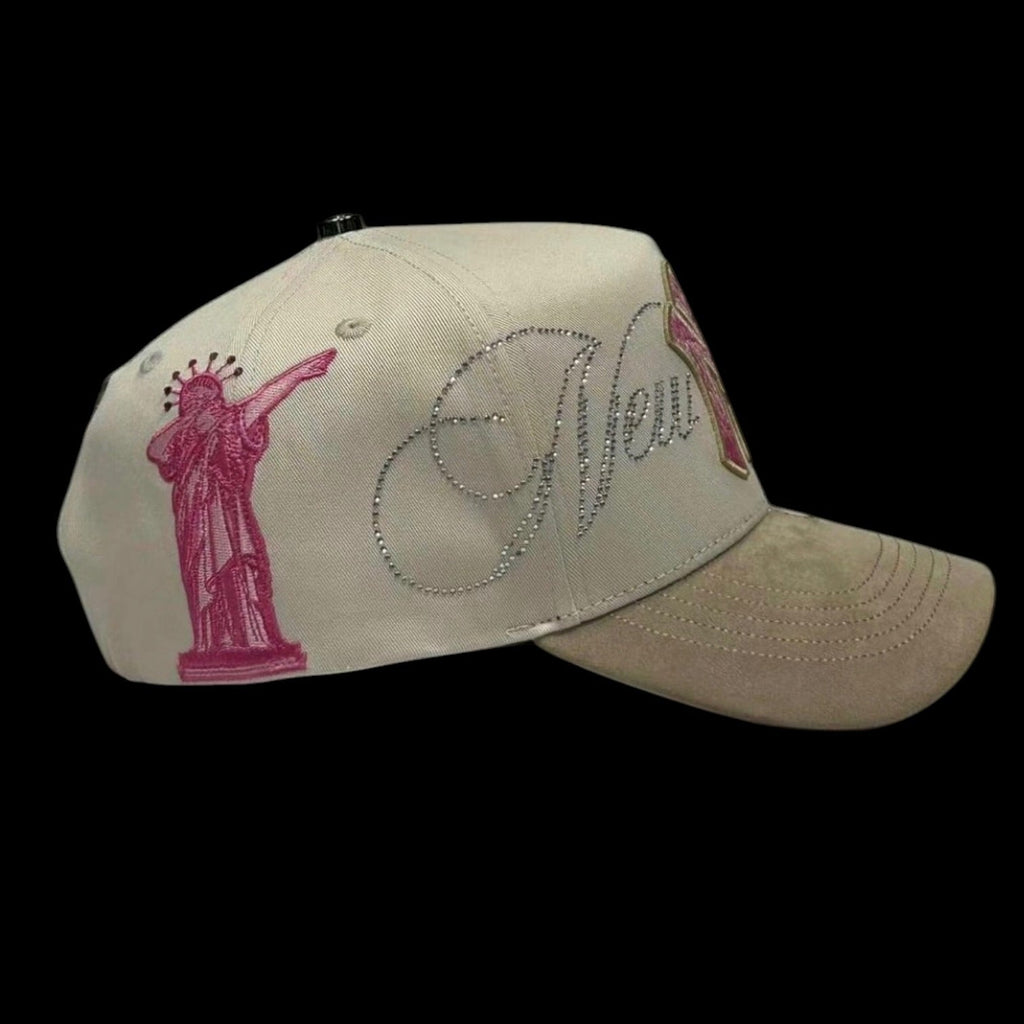 NY Crystals Beige-Pink