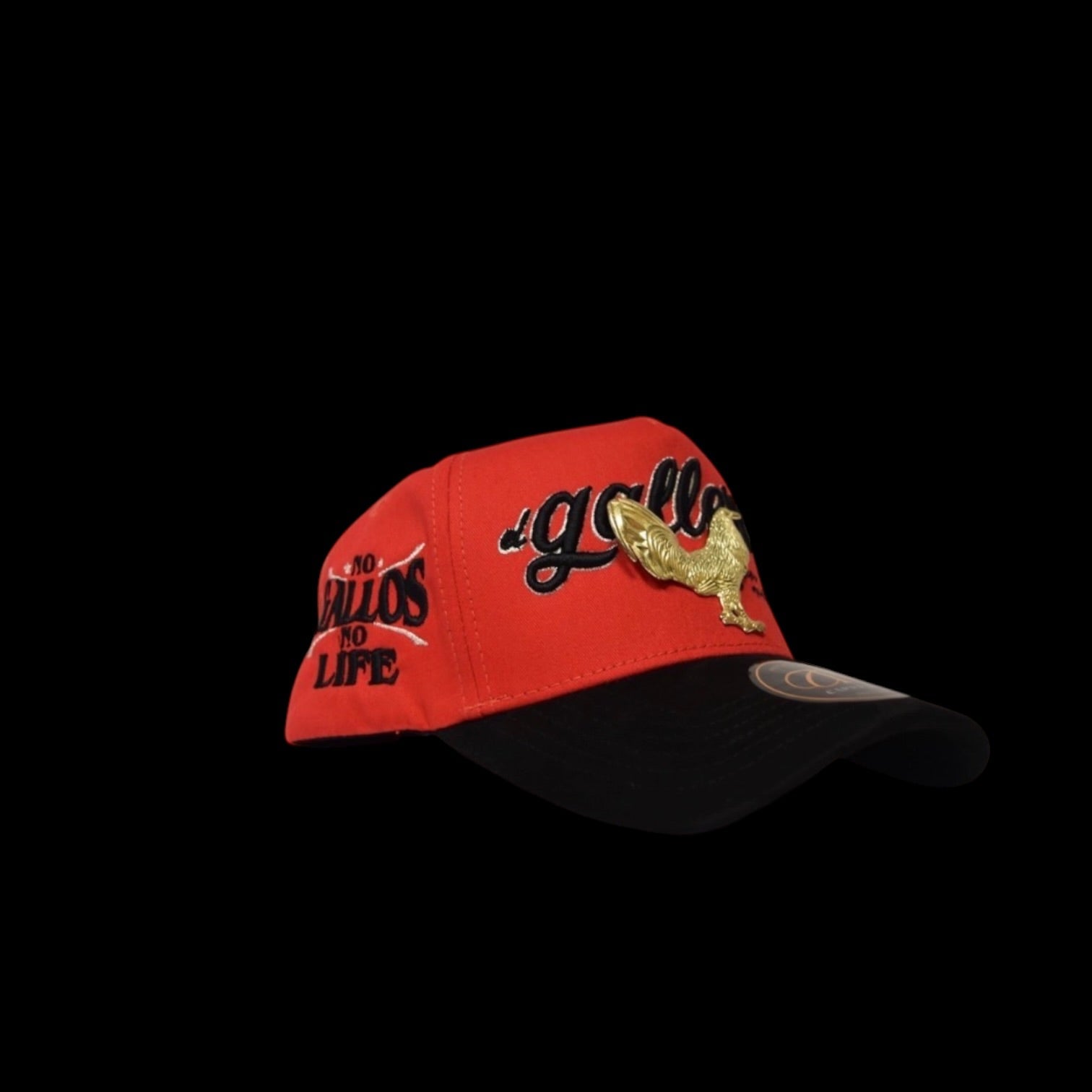 Gallero Roja W-Pin Gold Metal