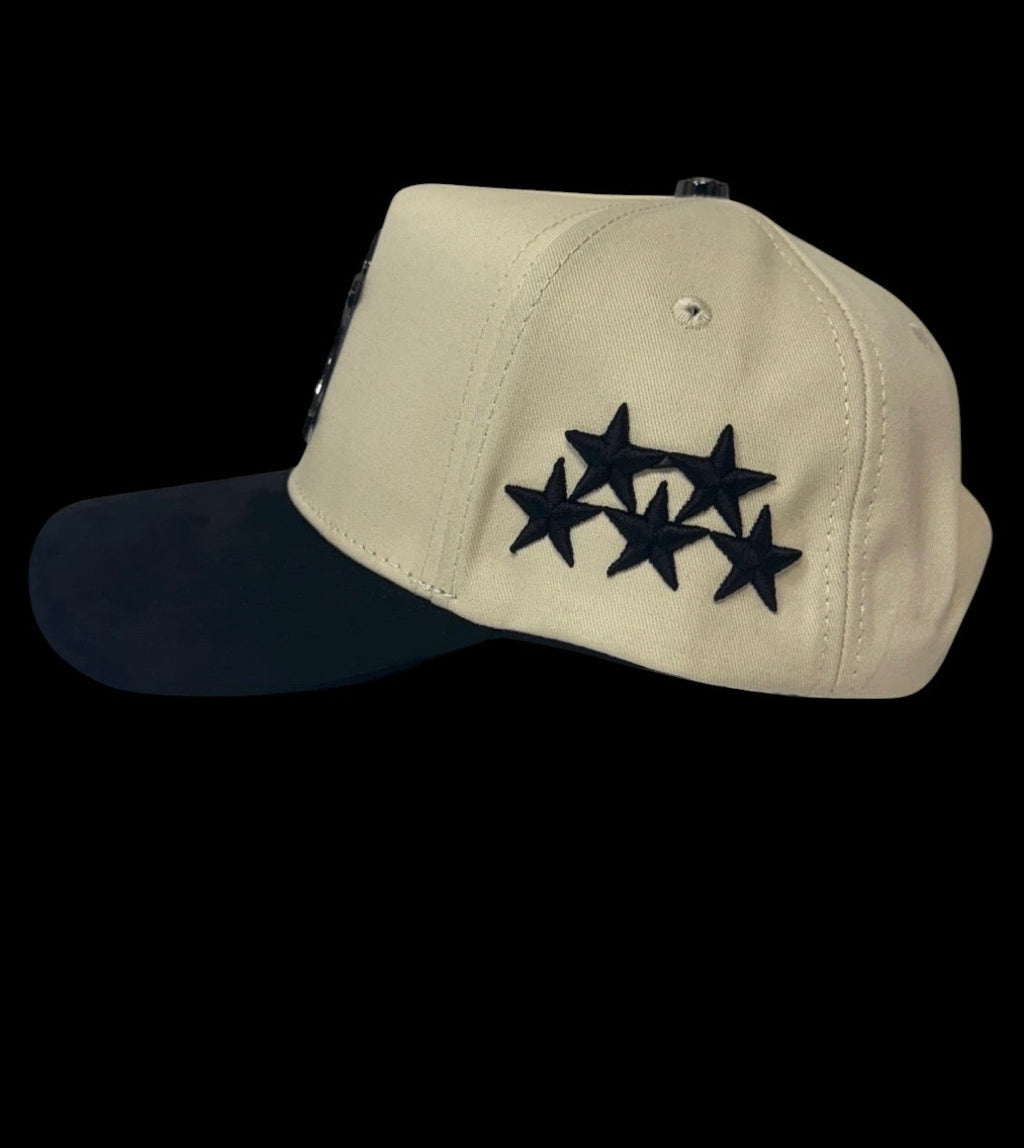 NY Stars Beige Placa Negra