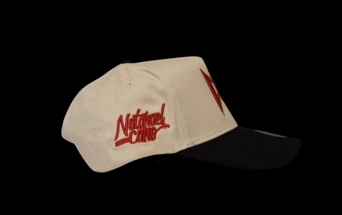 CT Beige Embroidery Red
